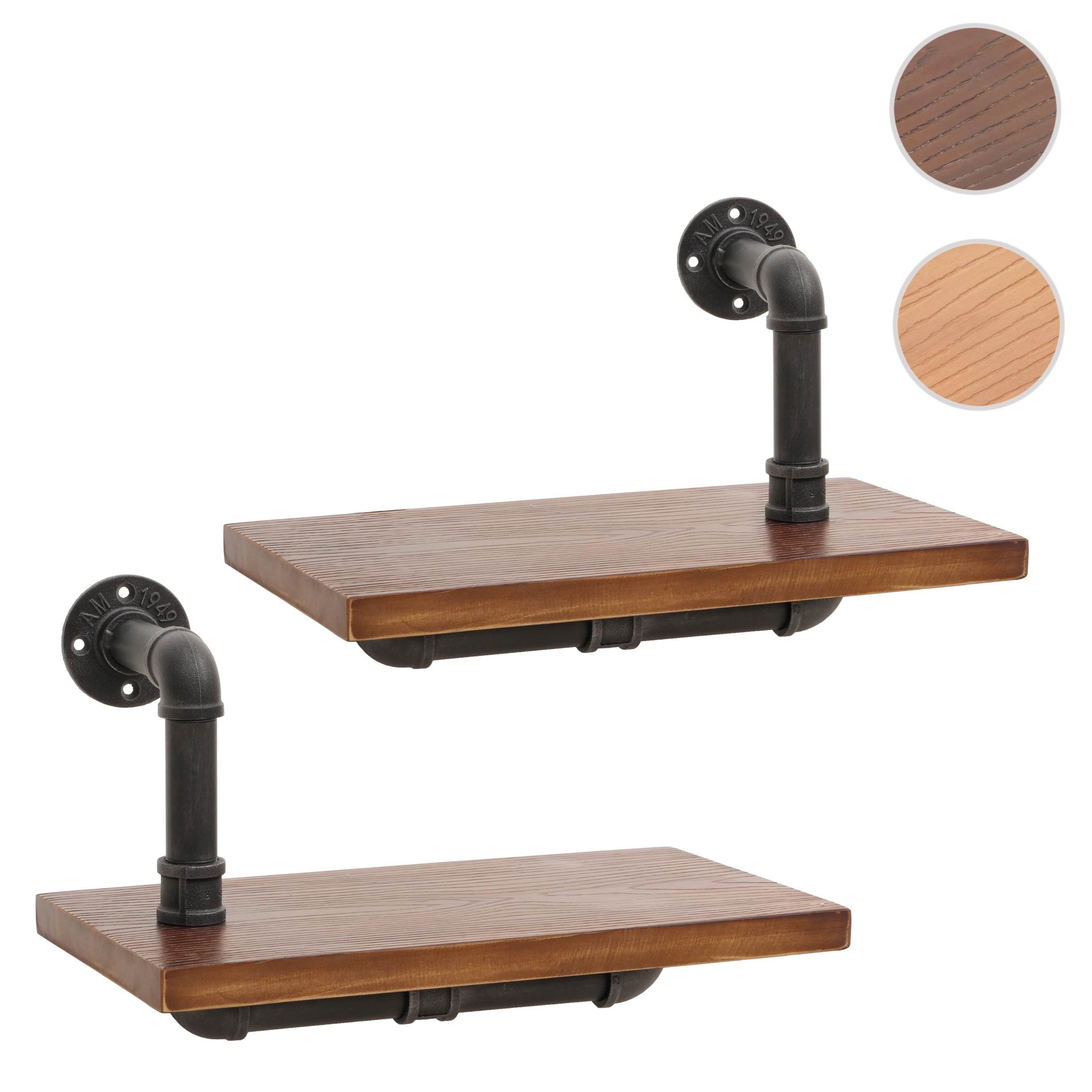 MCW Wandregal MCW-N29, Set, Modernes Industriedesign günstig online kaufen