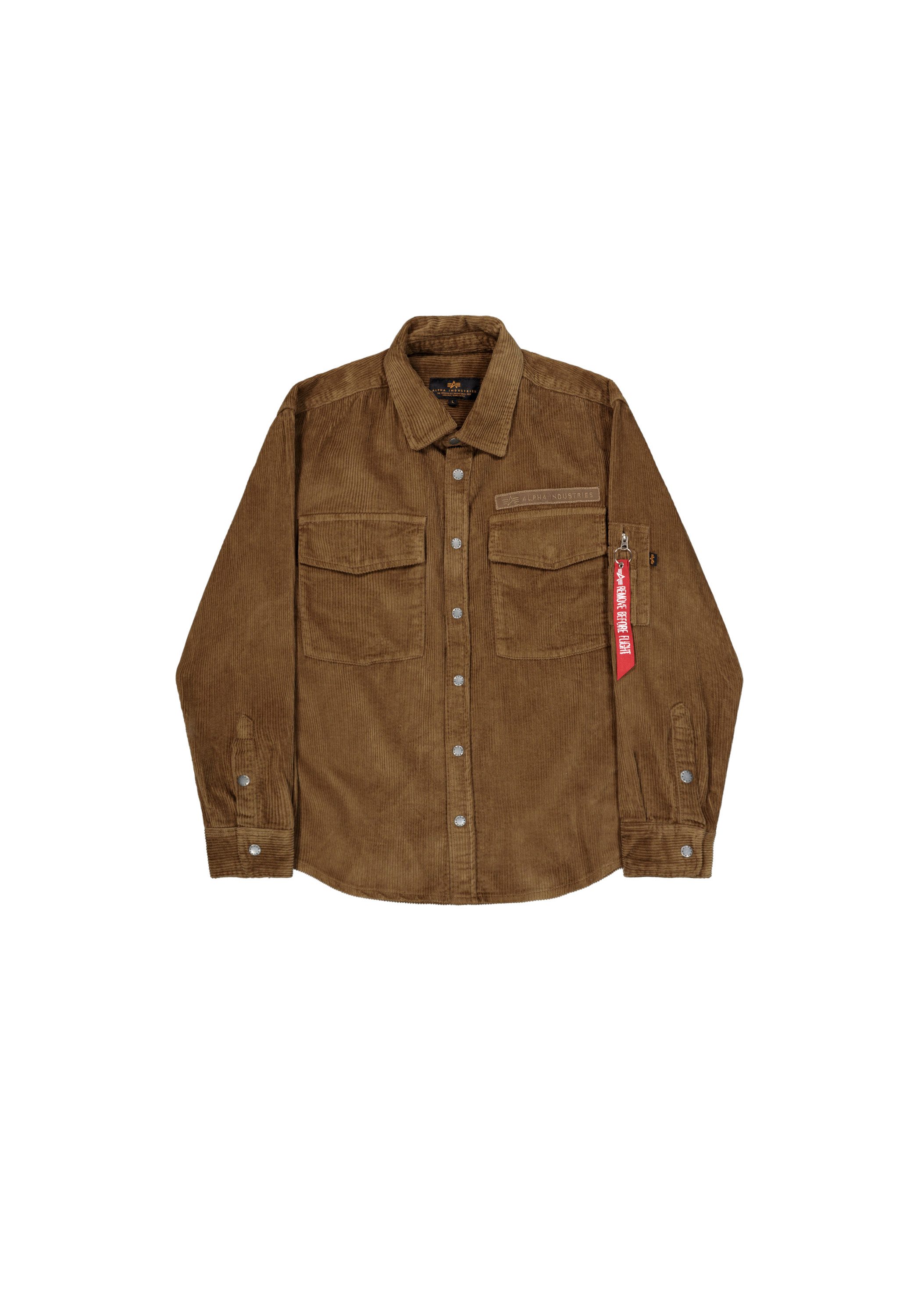 Alpha Industries Hemdjacke Cord Overshirt günstig online kaufen