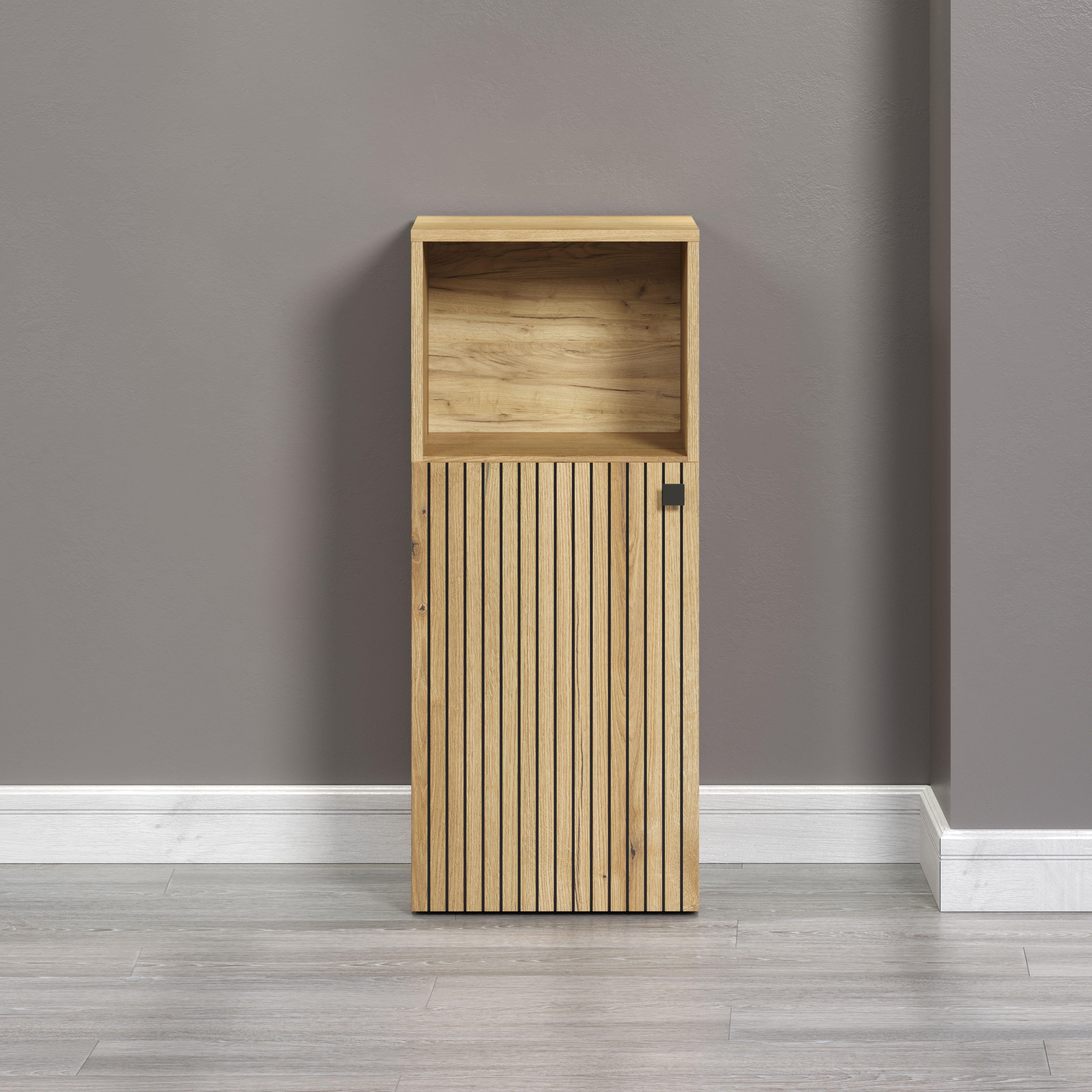 welltime Unterschrank "Amrum", (1 St.), Badschrank mit offenem Fach und Ril günstig online kaufen