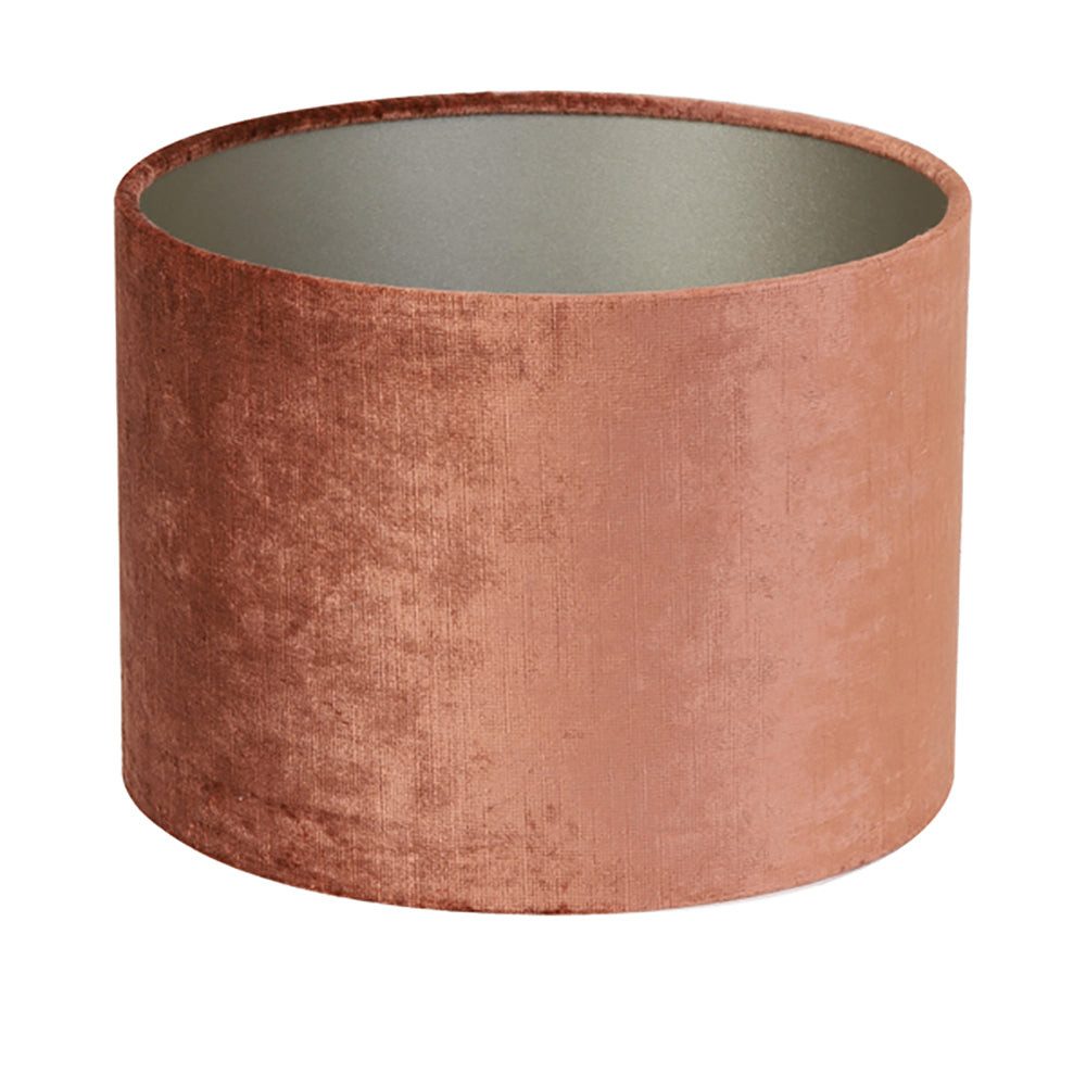 Dirk Davids Leuchten GmbH Lampenschirm Lampenschirm Zylinder in Velours Ter günstig online kaufen