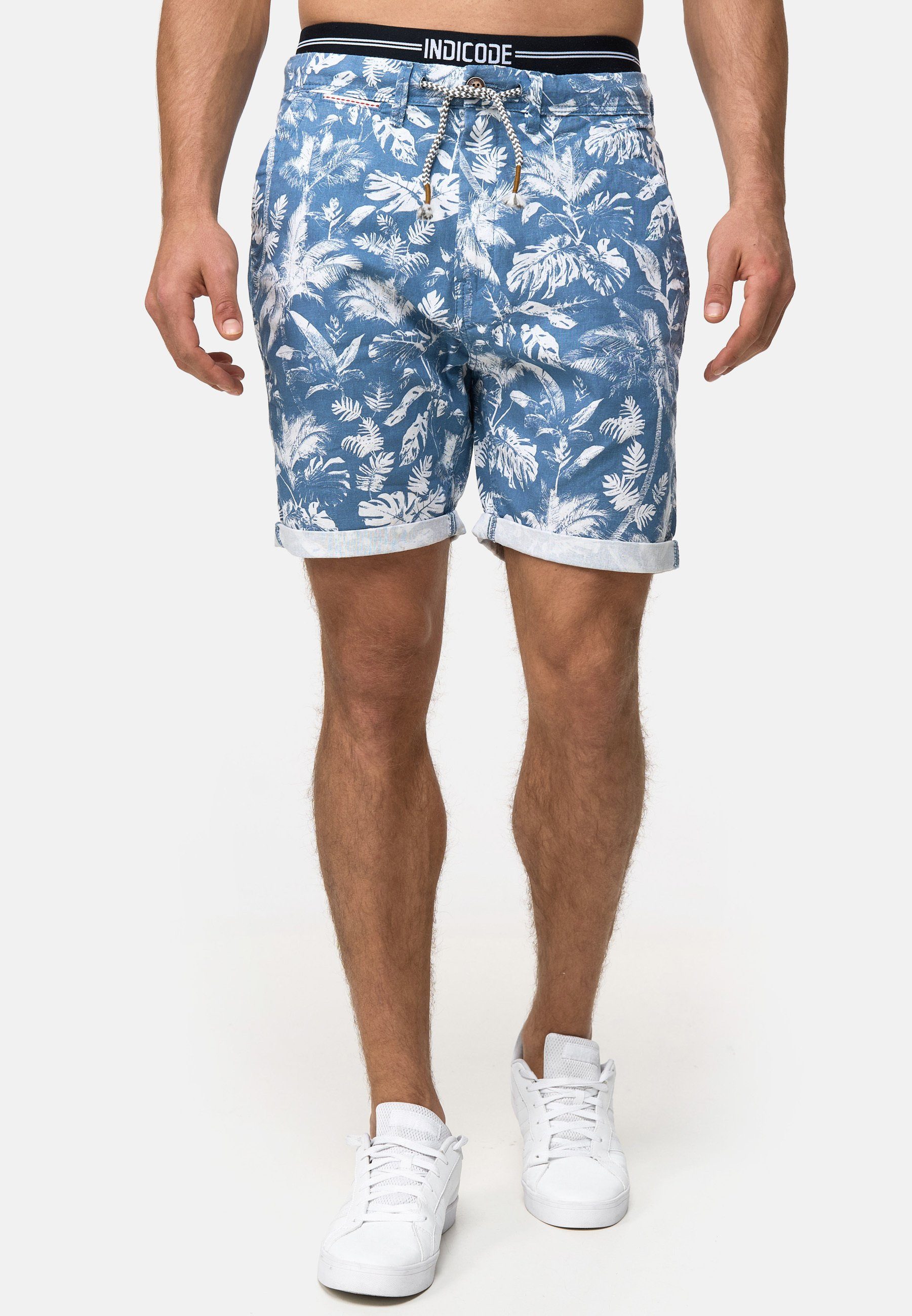 Indicode Chinoshorts Brayan Copen Blue