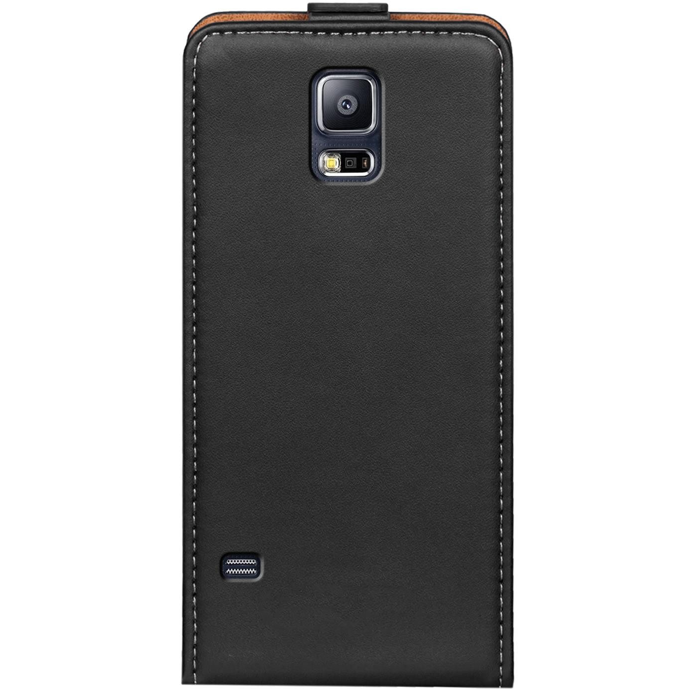 CoolGadget Handyhülle Flip Case Handyhülle für Samsung Galaxy S5 / S5 Neo 5,1 Zoll, Hülle Klapphülle Schutzhülle für Samsung S5 Flipstyle Cover