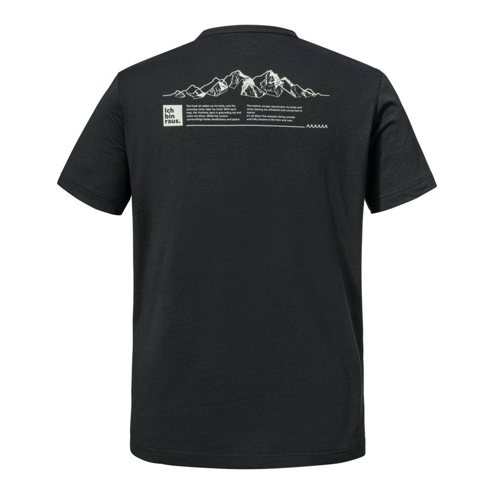 Schöffel T-Shirt T Shirt Buchberg M sportliche Passform, Kurzarm, für Trekking und Freizeit