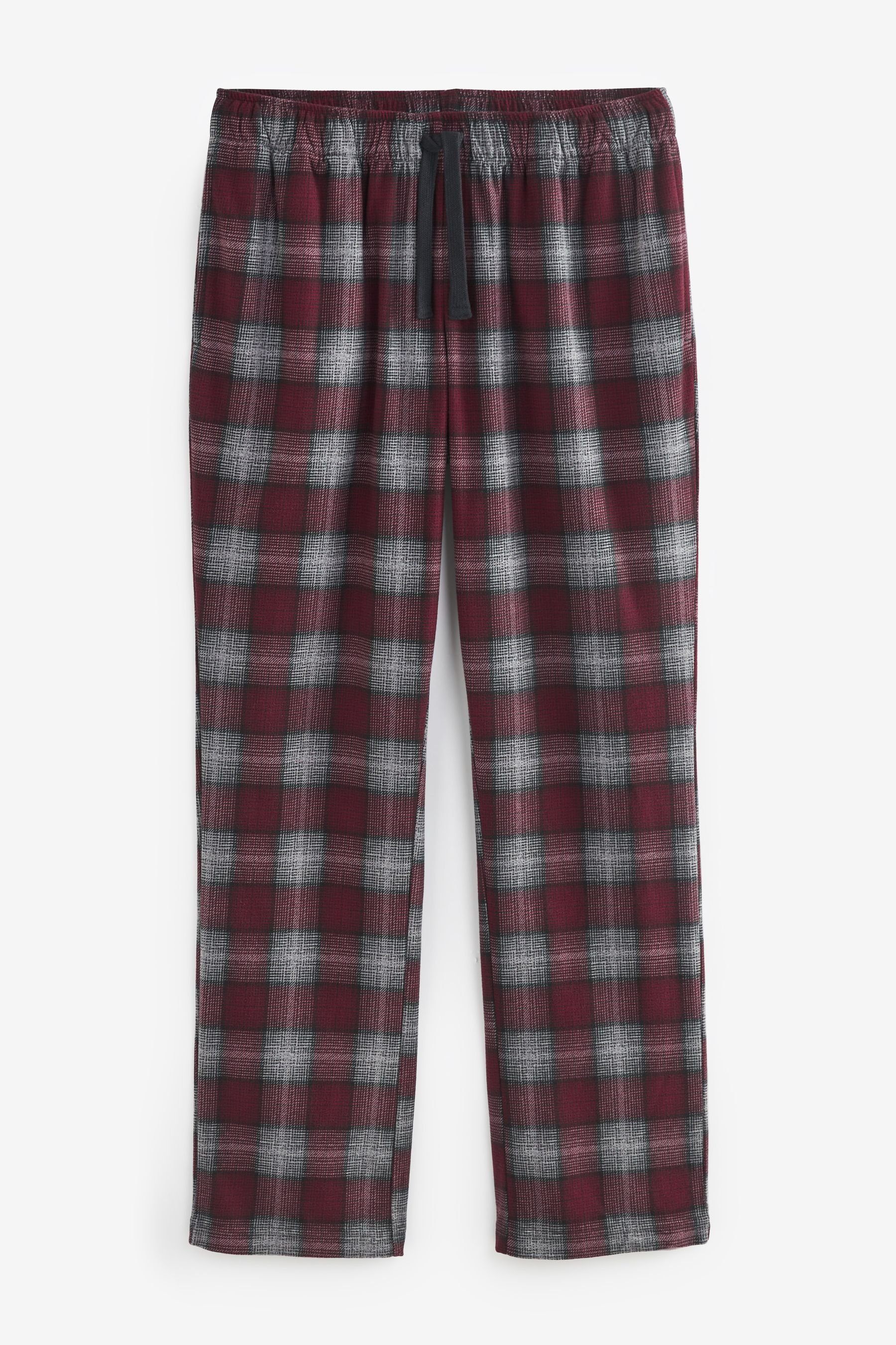 Schlafanzughose Flex Next Check Motion Pyjamahose (1-tlg) Red gemütliche