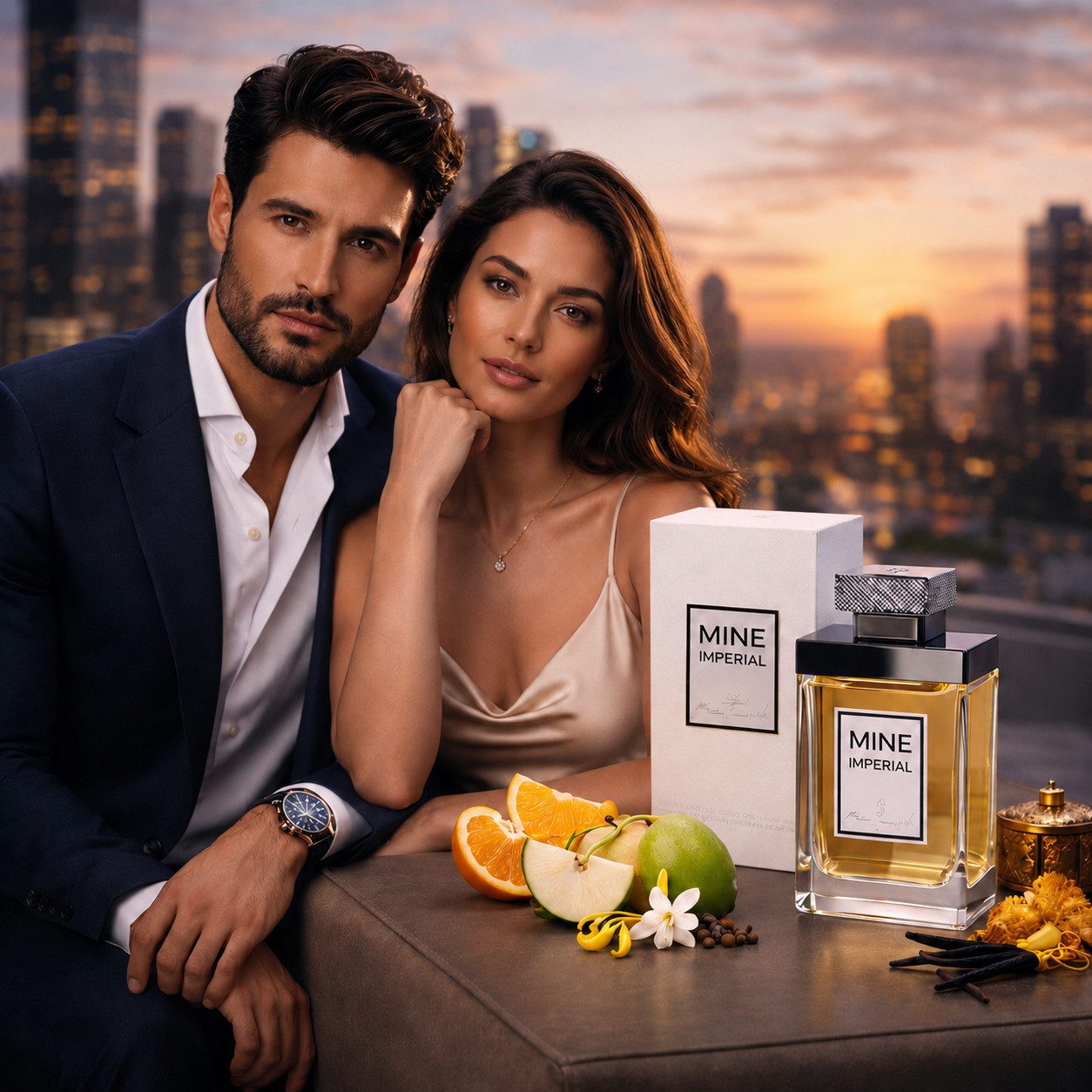 Marc Joseph Paris Eau de Parfum MINE IMPERIAL PARIS Luxus Unisexduft, Frisch, Blumig, Warm, e100 ml, Hergestellt in Paris, Luxuriöser Uniexduft, Sehr Langanhaltend