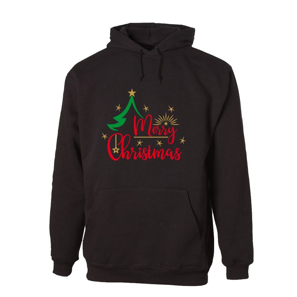 G-graphics Hoodie Merry Christmas Unisex mit trendigem Frontprint mit Weihnachtsmotiv