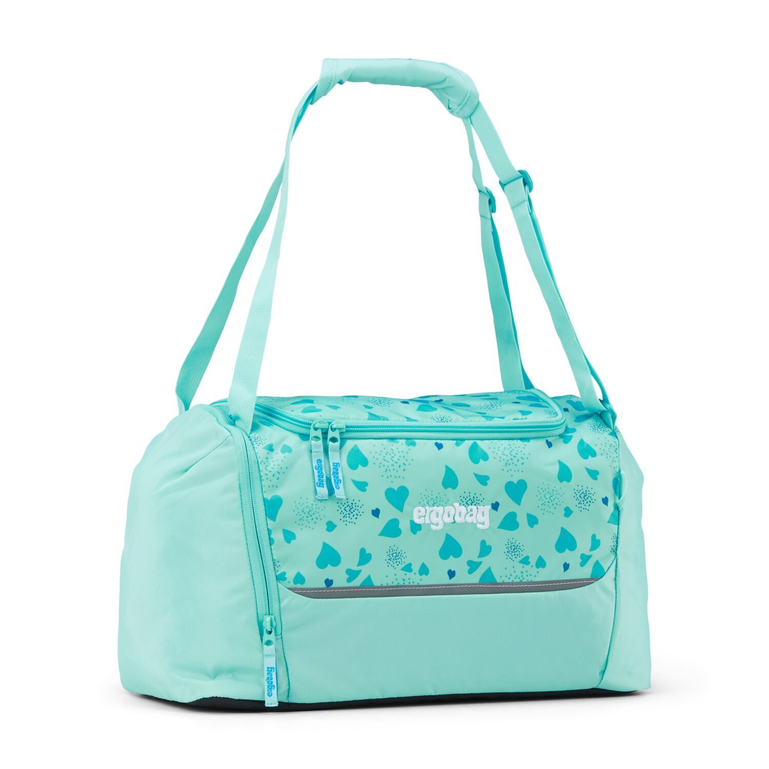ergobag Schulranzen Sporttasche ReitBärtraum (1 Stück), mit Nassfach, Schuhfach, Schultasche, Sportbeutel