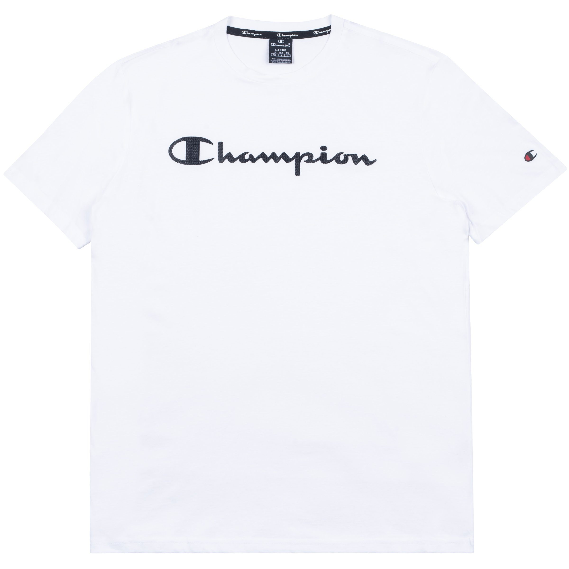 Champion T-Shirt Champion Herren T-Shirt 214142 Crewneck Adult gruen
