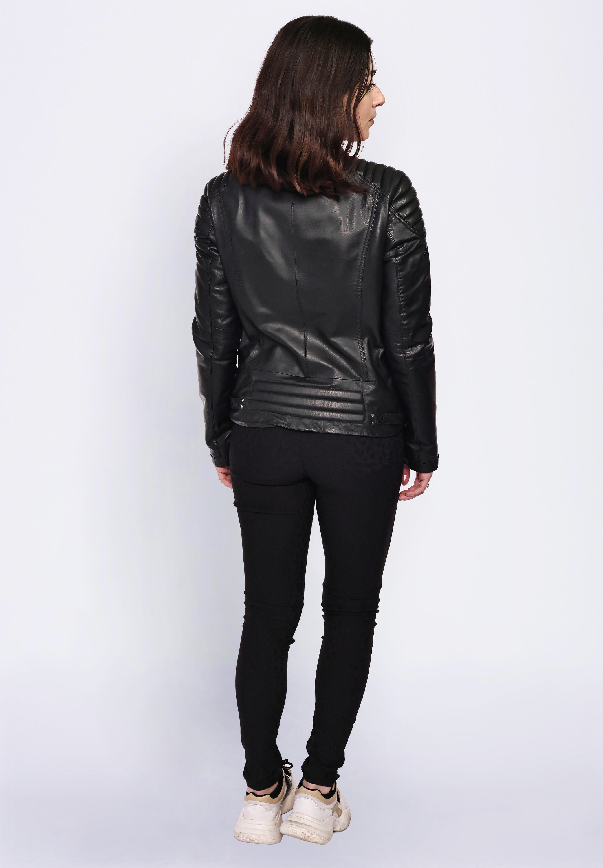 31020257 black Lederjacke MUSTANG