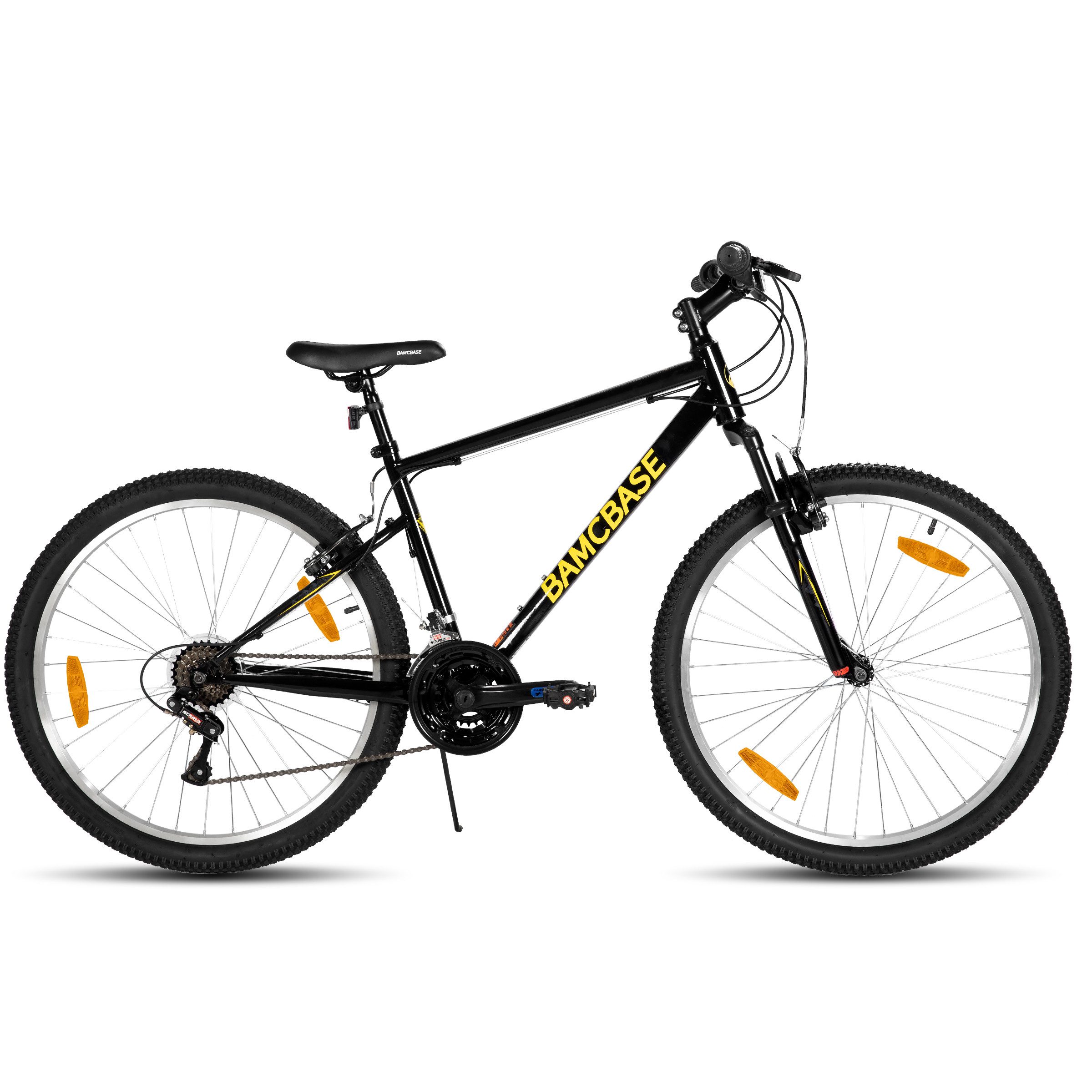 HILAND Mountainbike 26 27,5 29 Zoll bike MTB für Männer Frauen, Studenten-Pendlerfahrrad, mit V-Bremse, 21 Gang, Federgabel, Hochwertiger Rahmen,Kettenschaltung