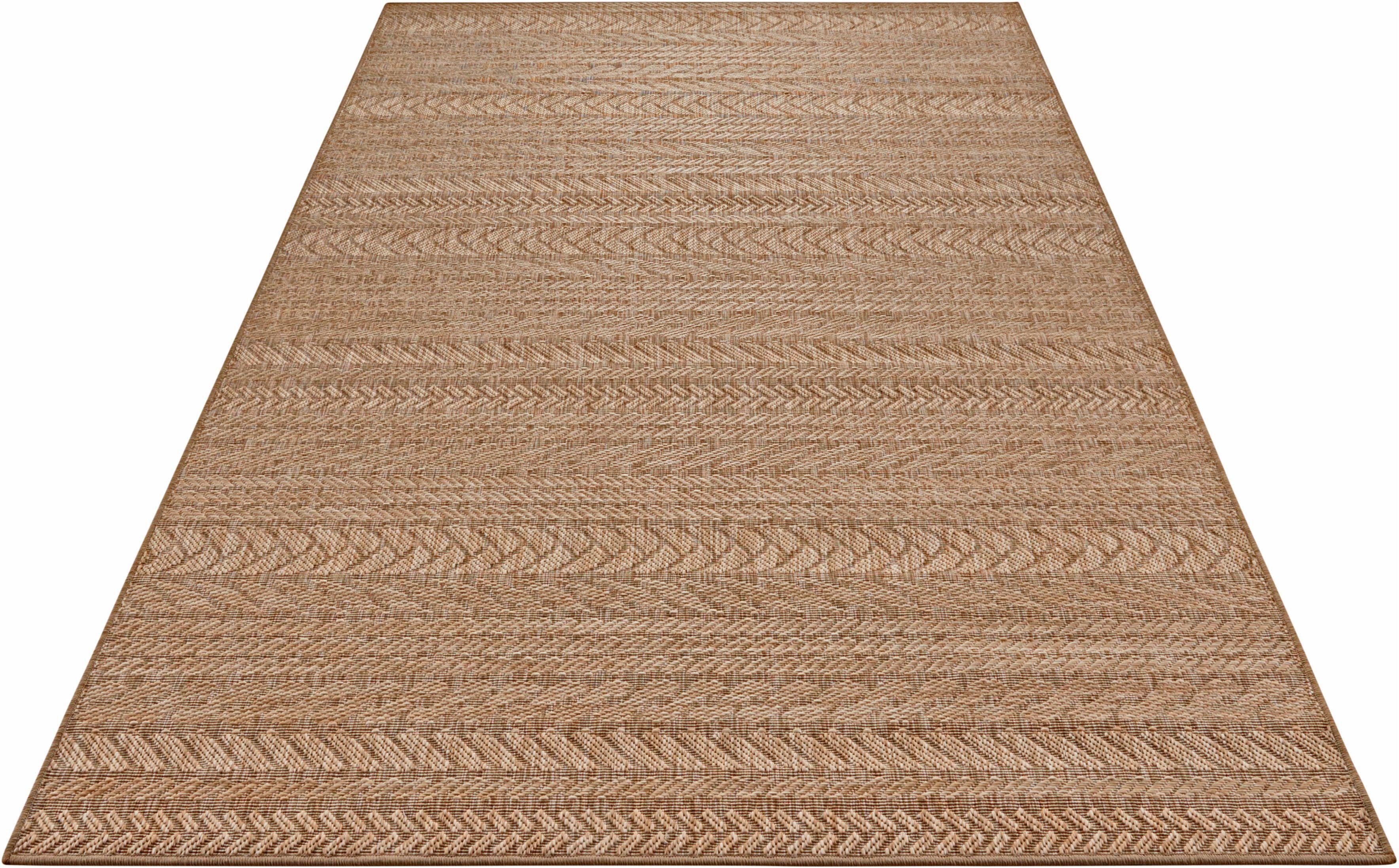 Teppich »Granado«, NORTHRUGS, rechteckig, Höhe: 6 mm, Sisal Optik, Robust,  Pflegeleicht, Flachgewebe