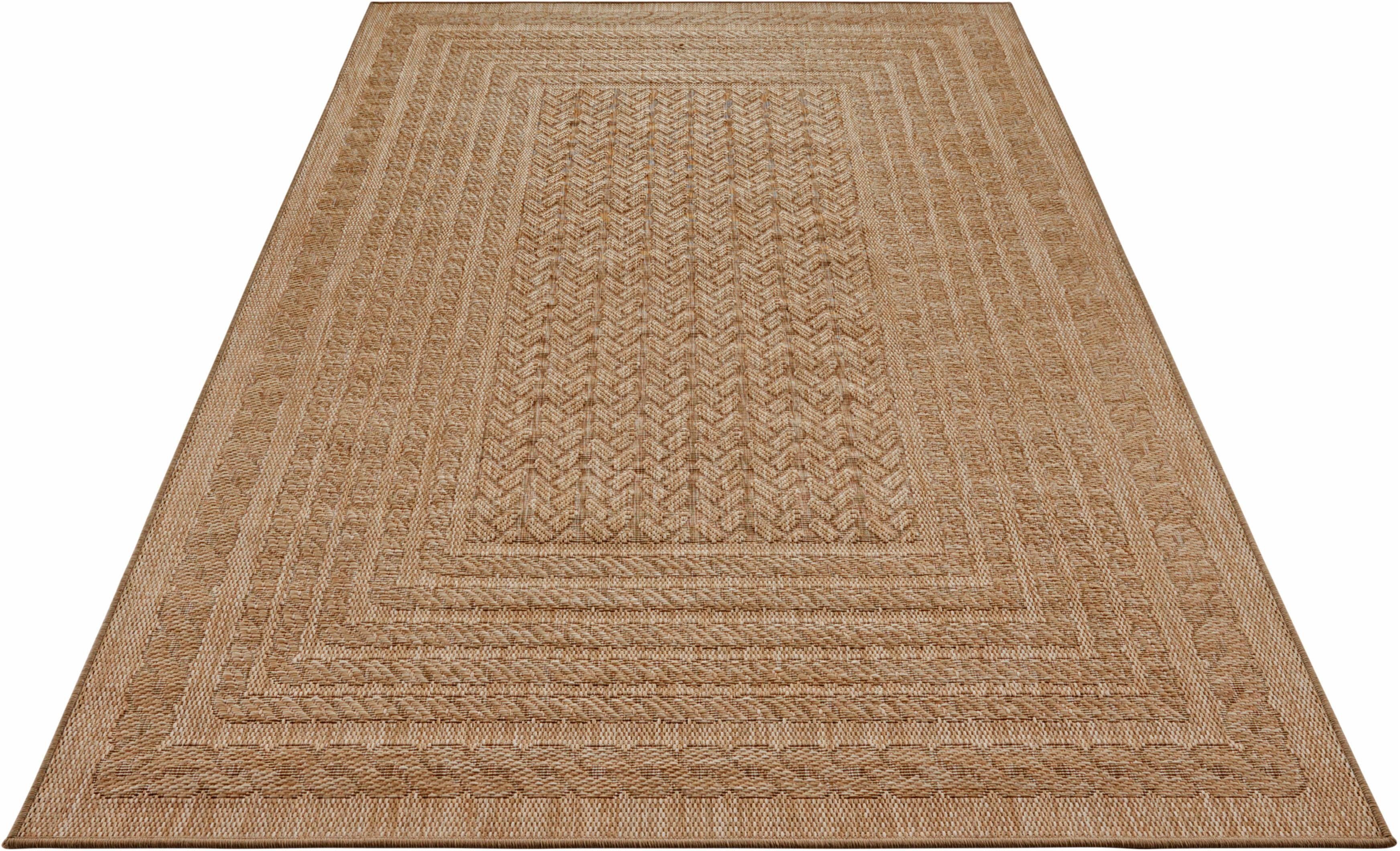 Teppich »Limonero«, NORTHRUGS, rechteckig, Höhe: 6 mm, In-und Outdoor  geeignet, Strapazierfähig und pflegeleicht, Flachgewebe