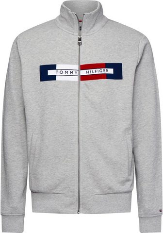 TOMMY HILFIGER Спортивный свитер »FLOCKED hilfi...