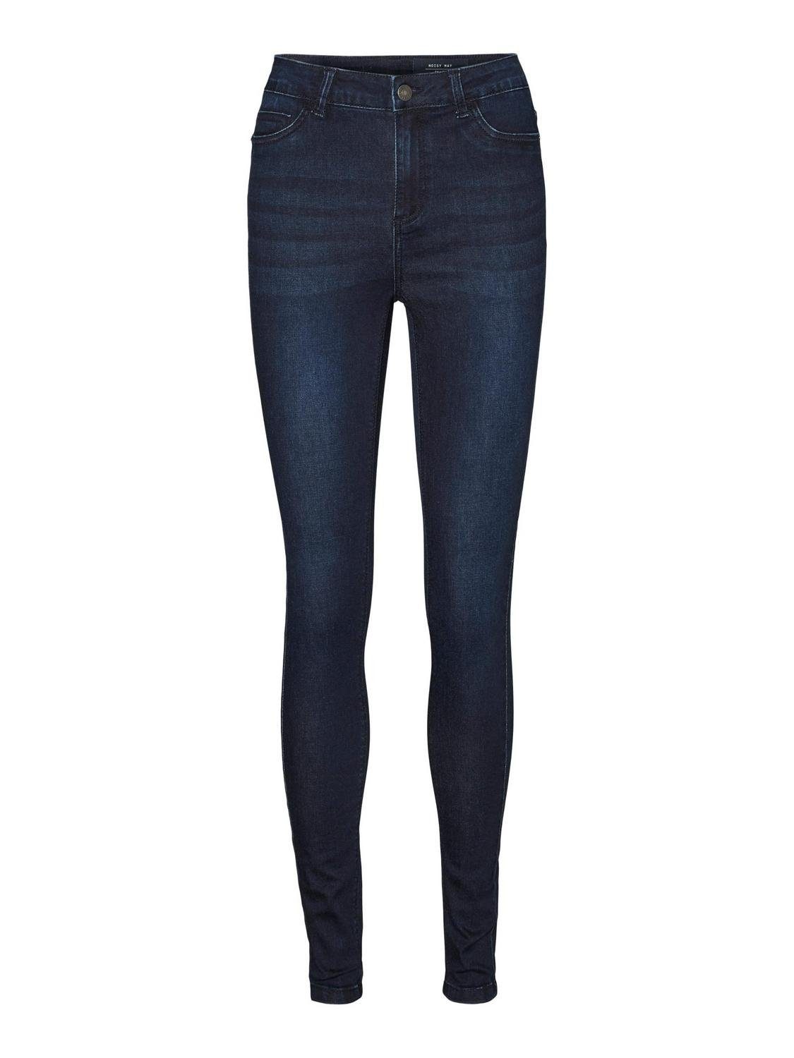 HW Noisy N JEANS VI241DB blau may NMCALLIE SKINNY Regular-fit-Jeans