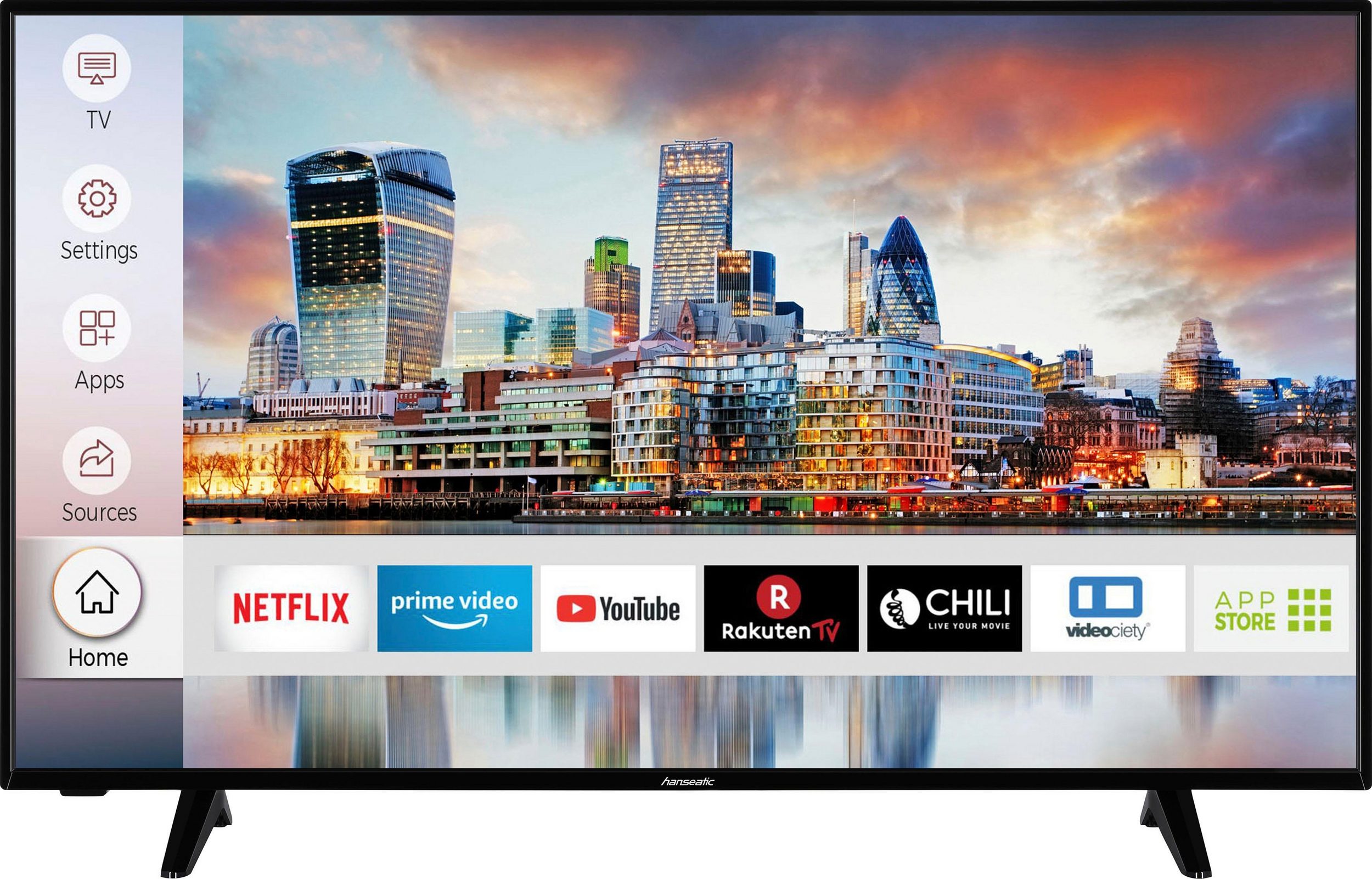 Hanseatic 50H600UDS LED-Fernseher - Hanseatic