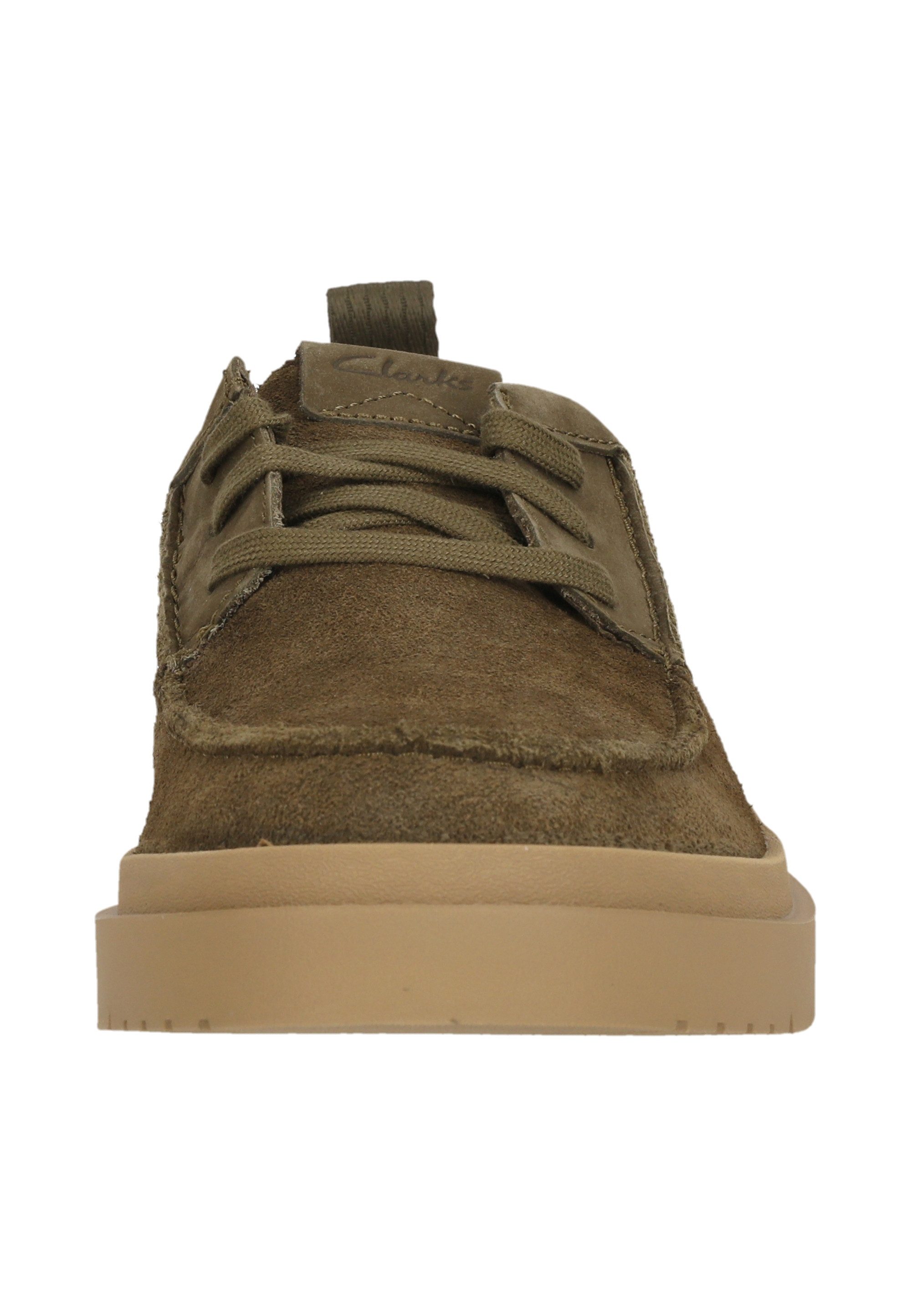 Clarks Polden Moc Schnürschuh mit ultraleichter Sohle