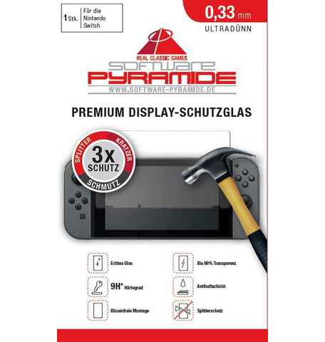 Software Pyramide Premium Schutzglas für Nintendo Switch für Nintendo Switch, Displayschutzglas, 1 Stück