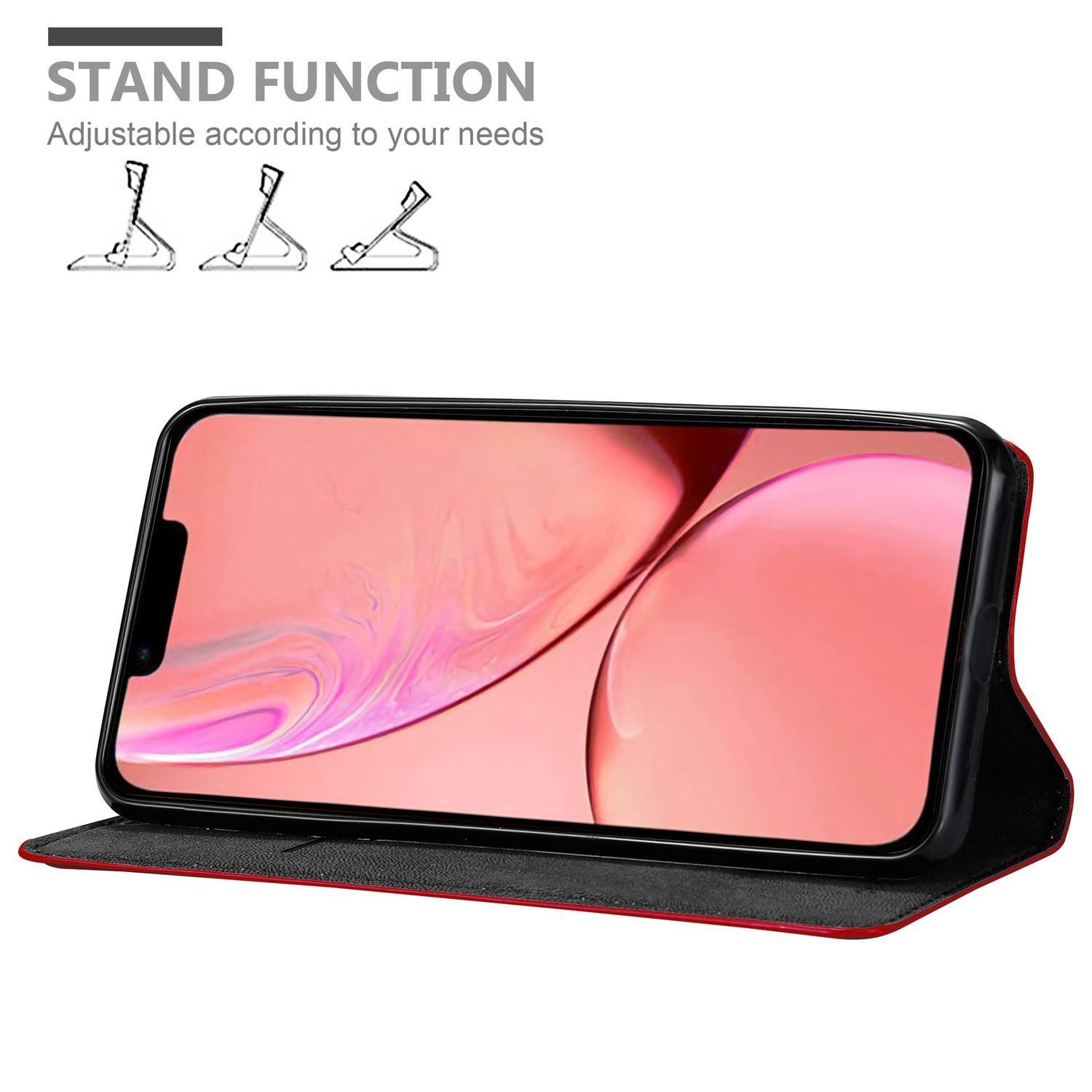Cadorabo Handyhülle für iPhone 13 Hülle Apple iPhone 13, Hülle Schutzhülle mit Standfunktion, Magnetverschluss und Kartenfach