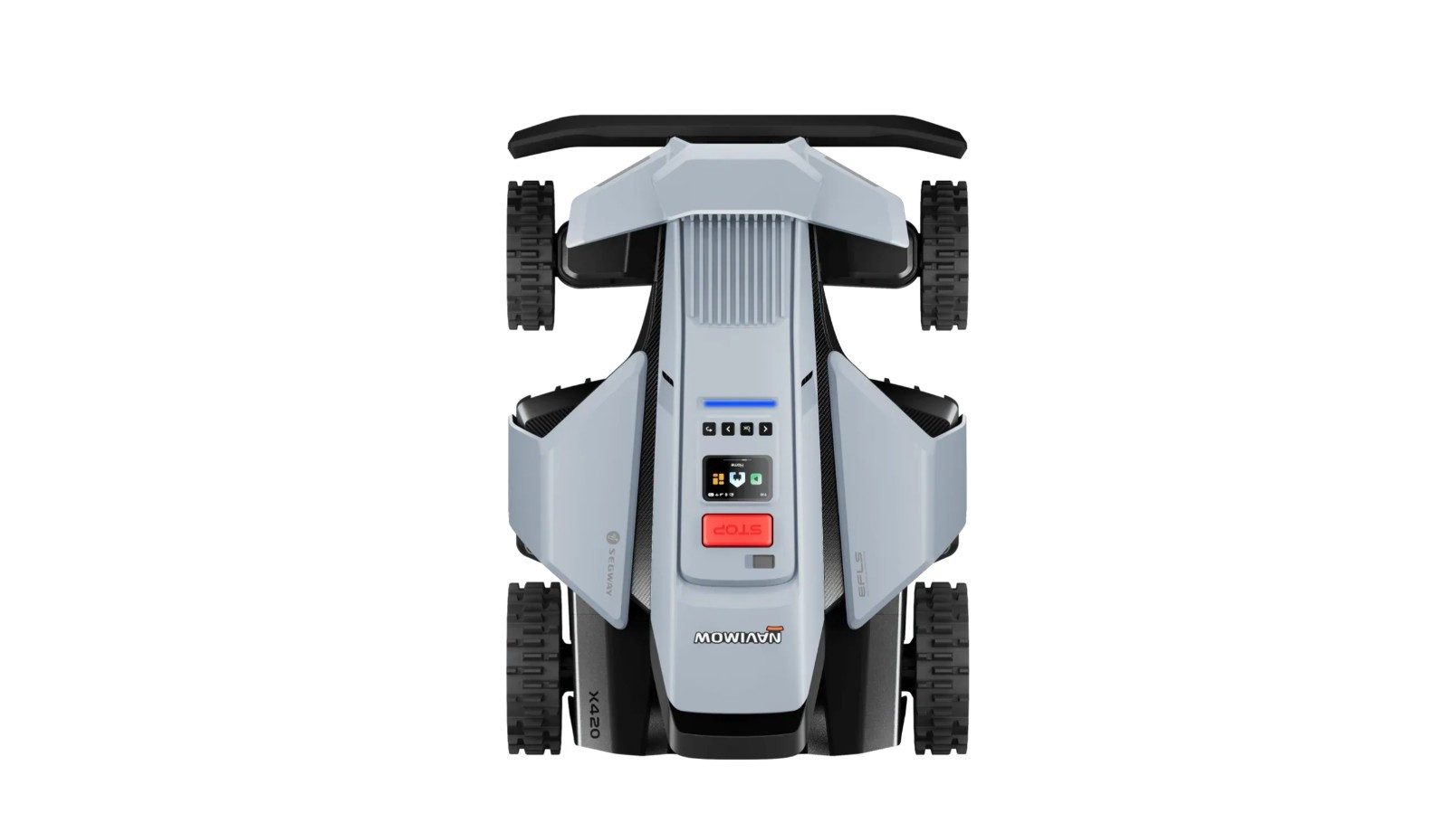 Segway Rasenmähroboter X420E AWD, bis 2000 m² Rasenfläche, EFLS System und N-RTK-Positionierung
