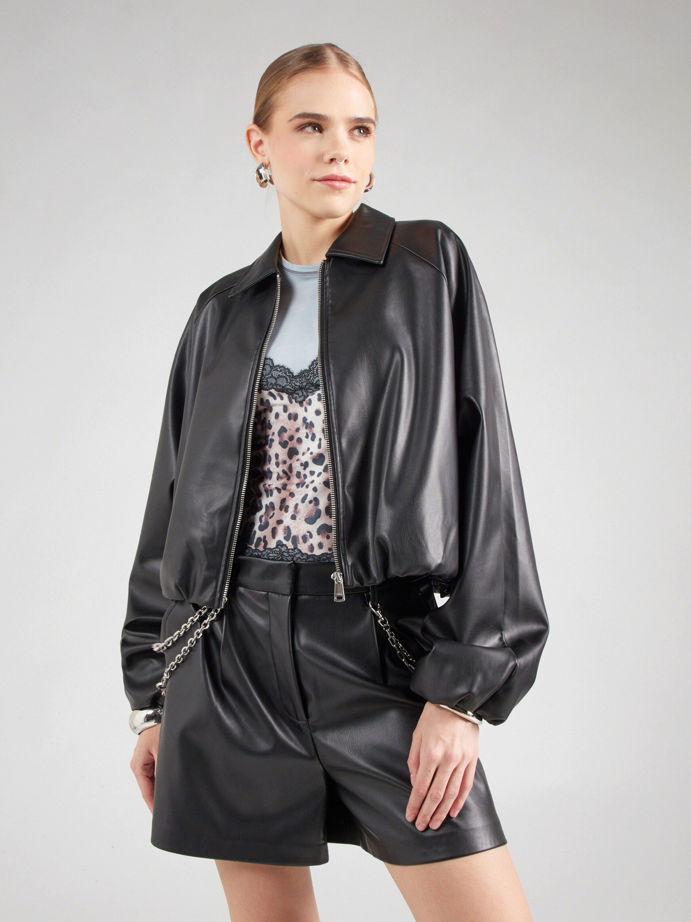 ONLY Bikerjacke ONLSARAMY (1-St)