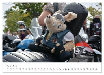 CALVENDO Wandkalender Harley Davidson - Details einer Legende (Premium, hochwertiger DIN A2 Wandkalender 2023, Kunstdruck in Hochglanz)