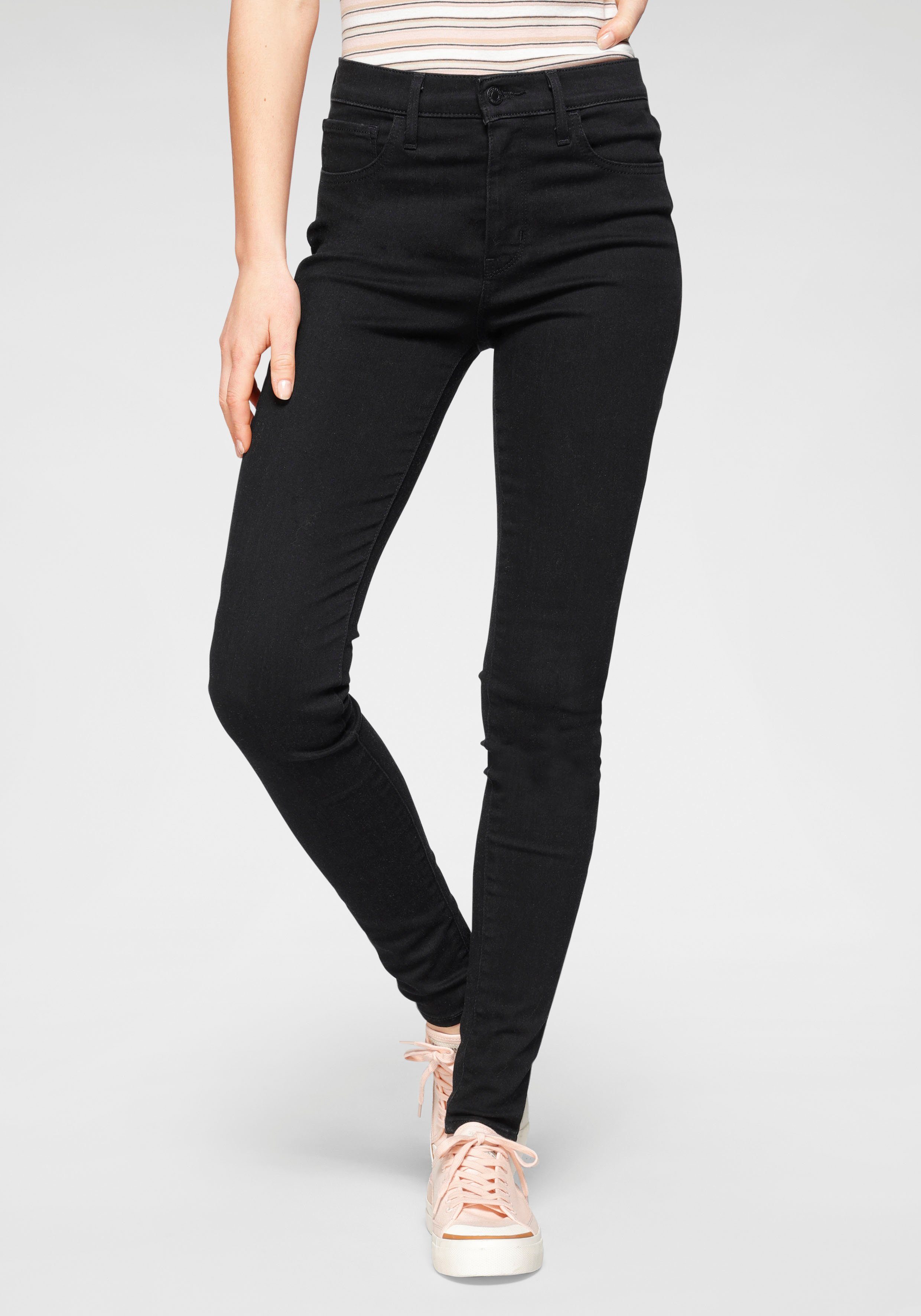 Levi's® Skinny-fit-Jeans 720 High Rise Black Galaxy