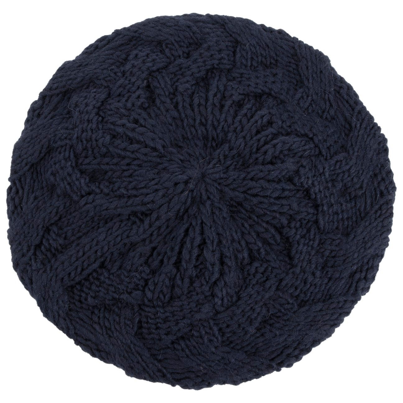 Lierys Baskenmütze (1-St) Strickbaske, Made in Germany