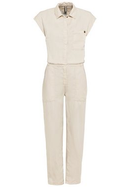 camel active Jumpsuit aus einem Leinenmix