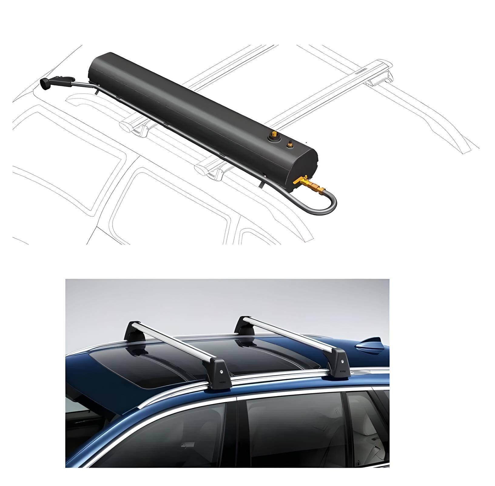 TZIpower Gartendusche Wassertank Dusche Campingdusche Camping Auto Dachzelt 12V Pumpe 20/30L