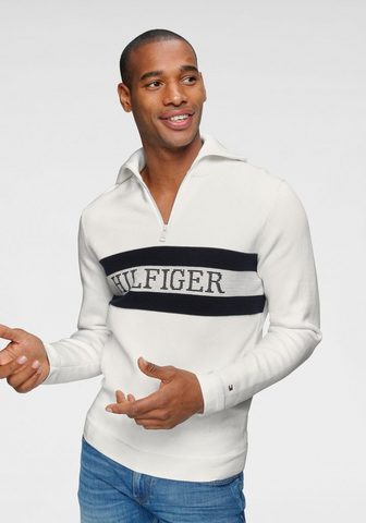 TOMMY HILFIGER Кофта за застежке сверху »CHEST ...