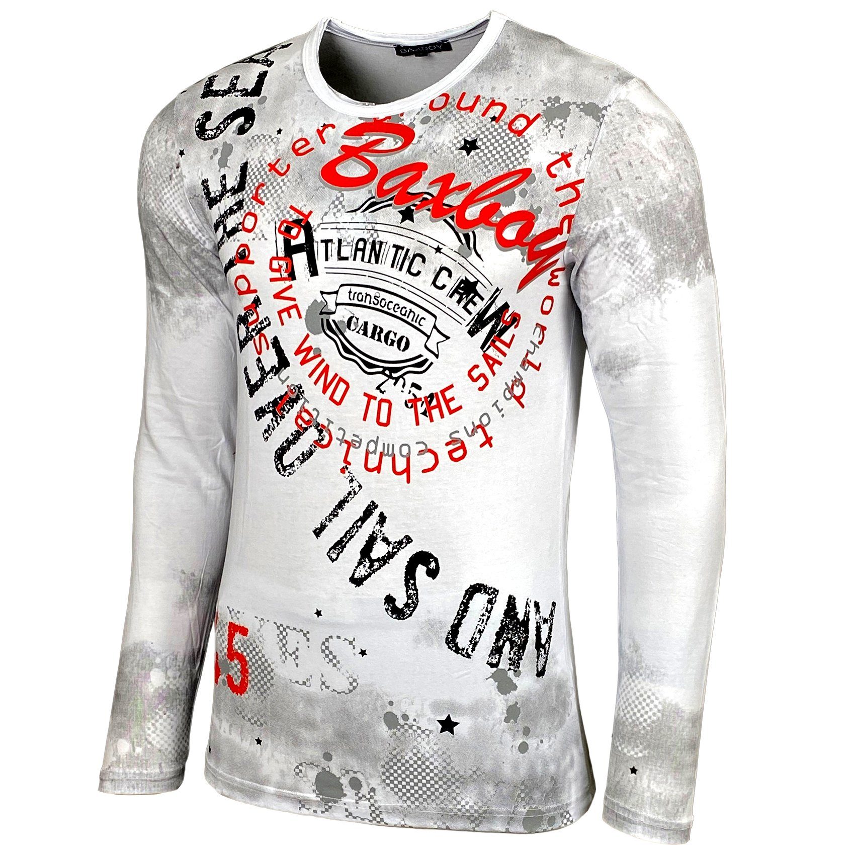 Baxboy Longshirt Baxboy Herren Longsleeve T-Shirt günstig online kaufen