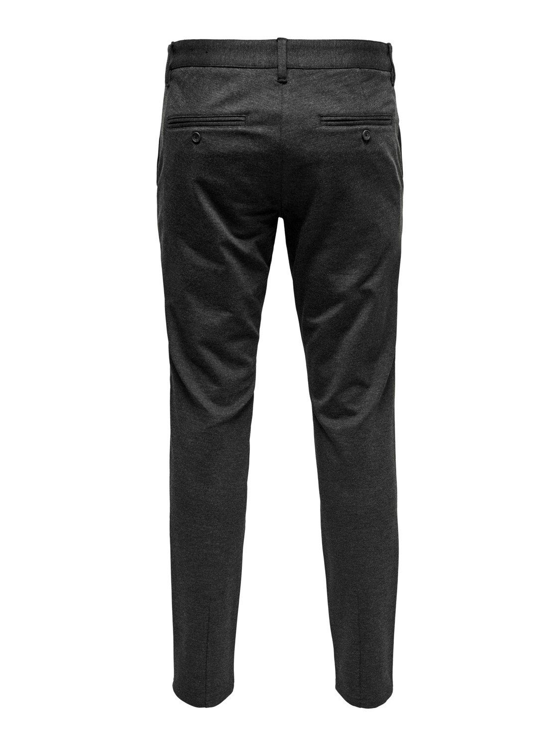 ONLY & SONS Chinohose ONSMARK Melange 22010209 Dark Grey Stretch mit