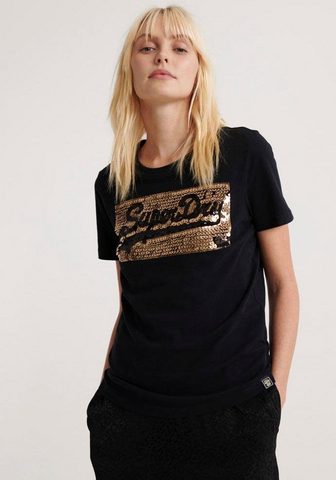 SUPERDRY Футболка »VINTAGE LOGO STAR SEQU...