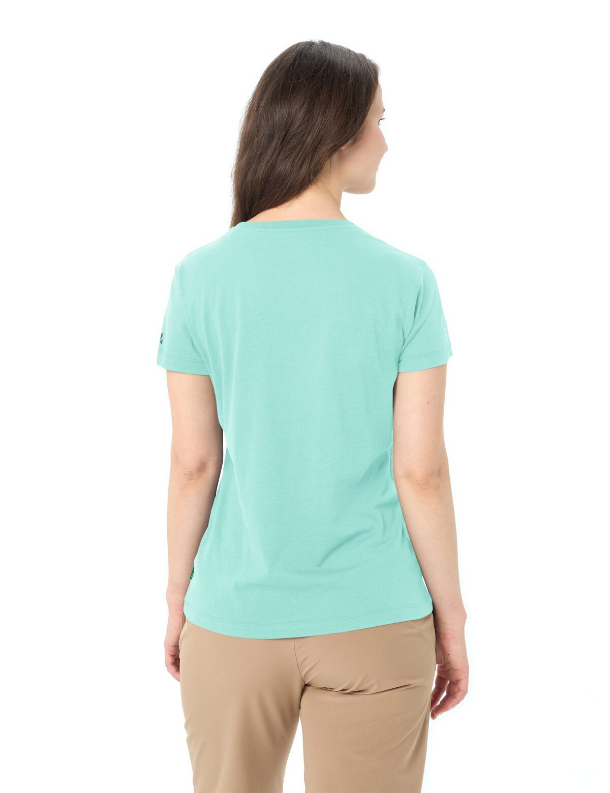 VAUDE Funktionsshirt WOMEN'S CYCLIST T-SHIRT V sportliche Passform, Kurzarm, für Radsport und Outdoor-Aktivitäten