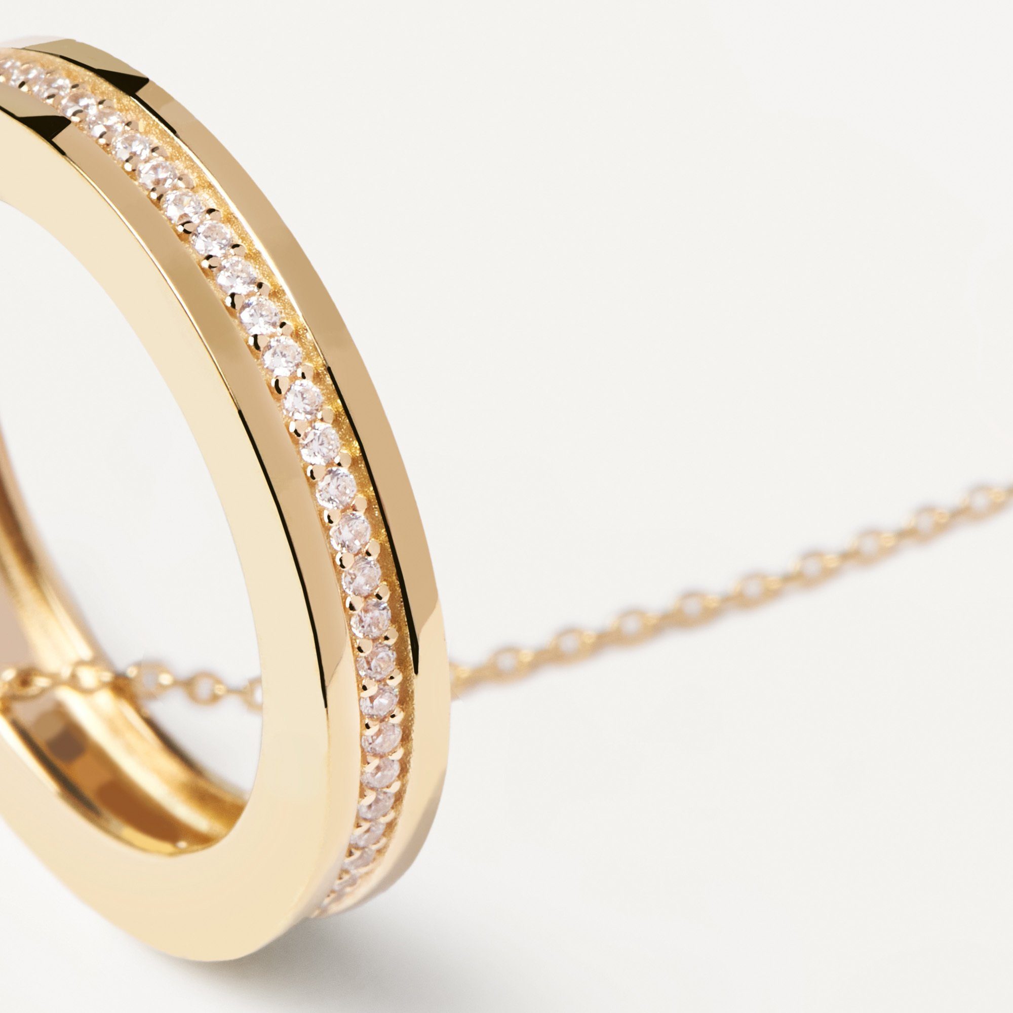 P D Paola Edelstahlkette 925er Sterlingsilber