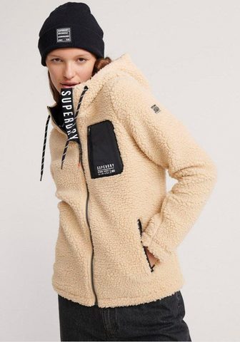 SUPERDRY Kофта флисовая с капюшоном »STOR...