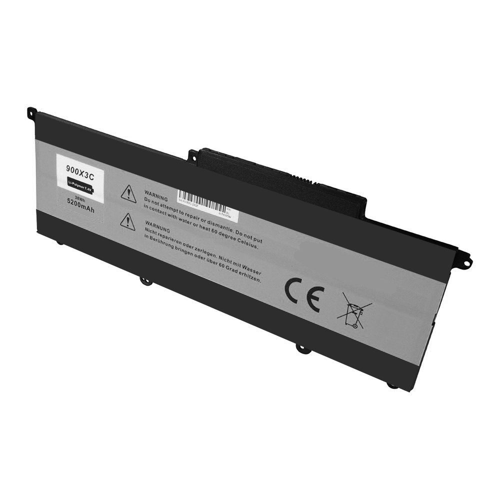 GOLDBATT Akku für Samsung 900X3C 900X3E NP-900X3B 900X3D AA-PBXN4AR AA-PLXN4AR Laptop-Akku Ersatzakku 5200 mAh (7,4 V, 1 St), 100% kompatibel mit den Original Akkus durch maßgefertigte Passform