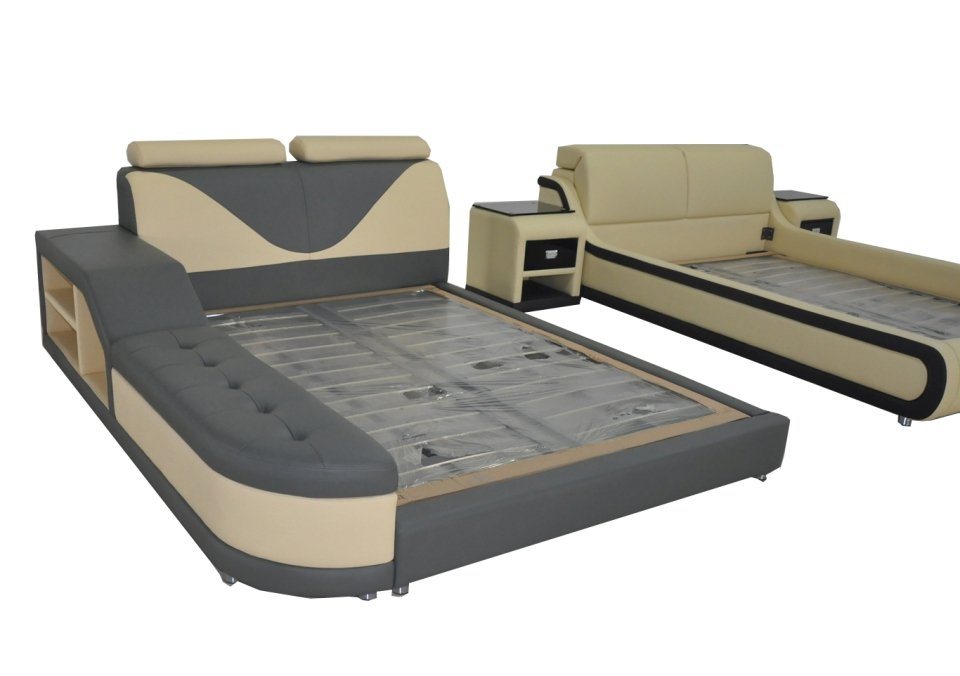 Design Luxus Bett Polster Ehe Hotel, Aslef King Upholstered Storage Platform Bed