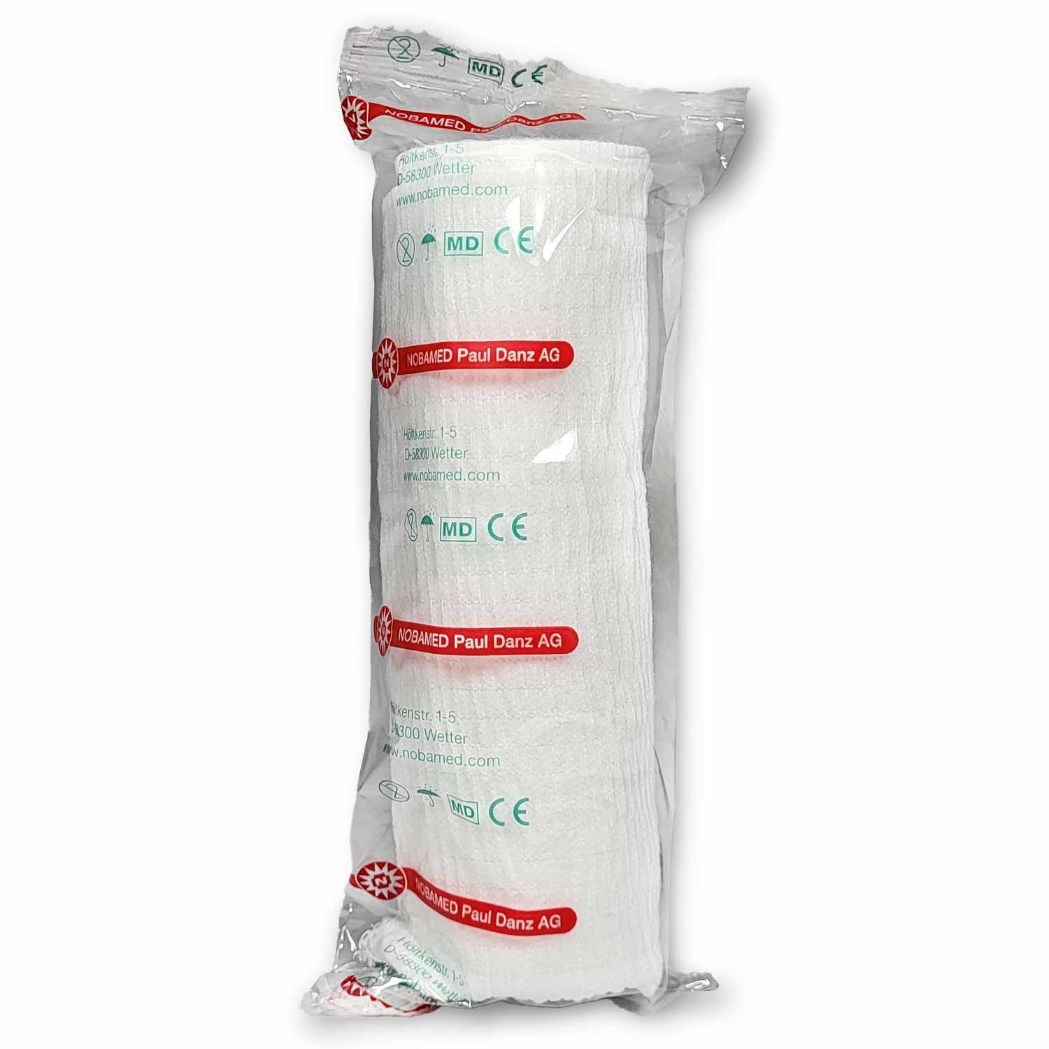 Nobamed Binden Universalbinde in Folie, Mittelzugbinde, steril - 12cm x 5m