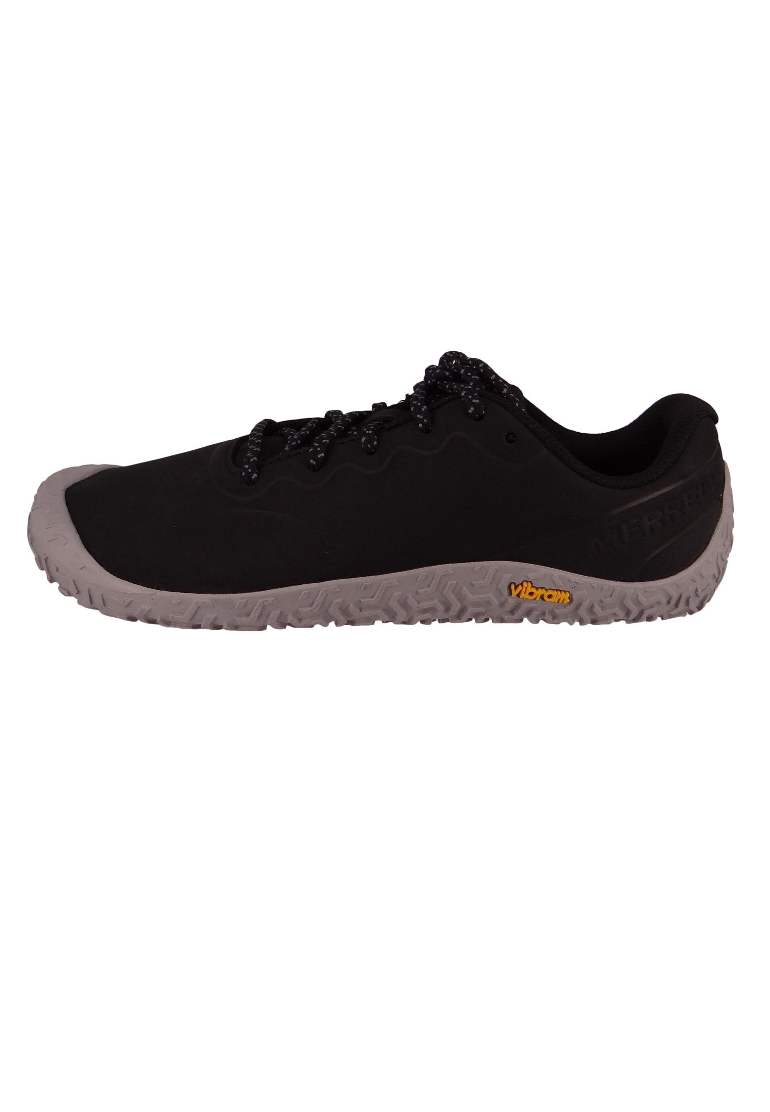 Merrell J067956 Vapor Glove 6 Leather Barefoot Black Mokassin
