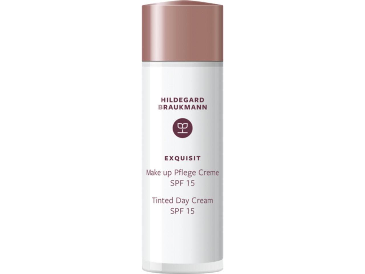 Hildegard Braukmann Tagescreme Exquisit Make Up Pflege Creme SPF 15, Beruhigt und regeneriert sensible Haut mit Azulen