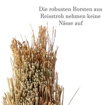 BigDean Kinder-Besen Reisstrohbesen Strohbesen Hexenbesen Reiserbesen Reisigbesen Besen