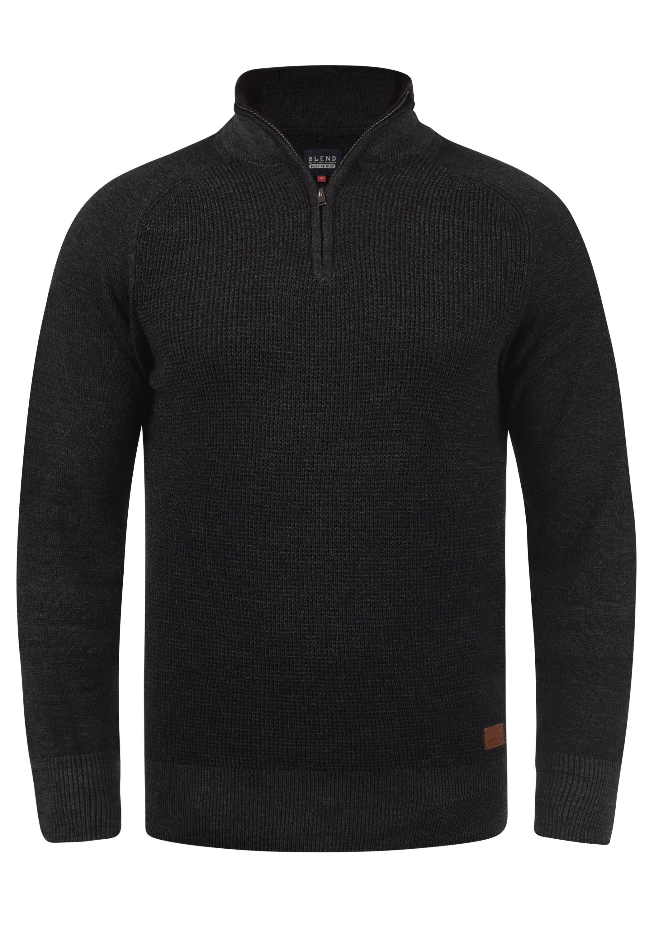 Blend Troyer BHGrandolf Grobstrick-Troyer mit Stehkragen günstig online kaufen