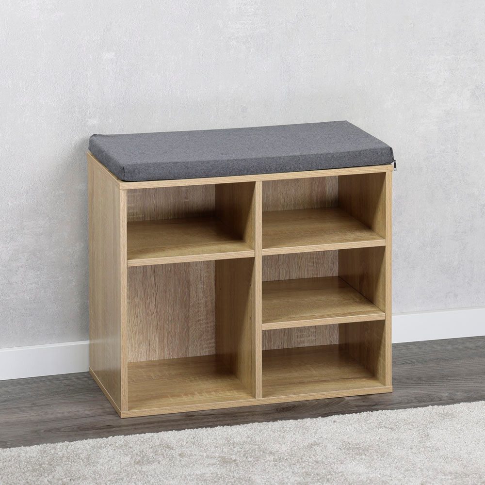 KESPER® Schuhschrank KESPER Schuhschrank mit Sitzkissen, FSC