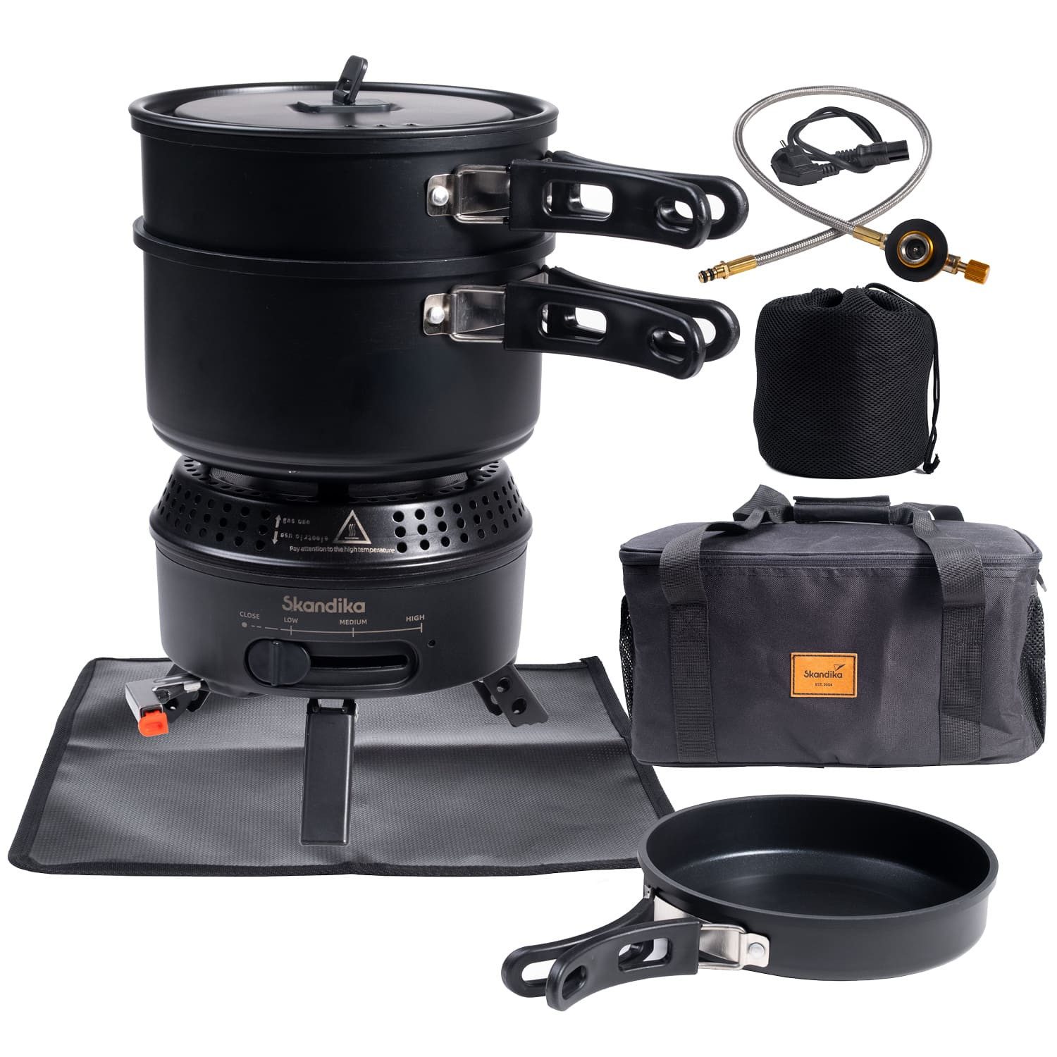 Gaskocher Campingkocher Rask Set