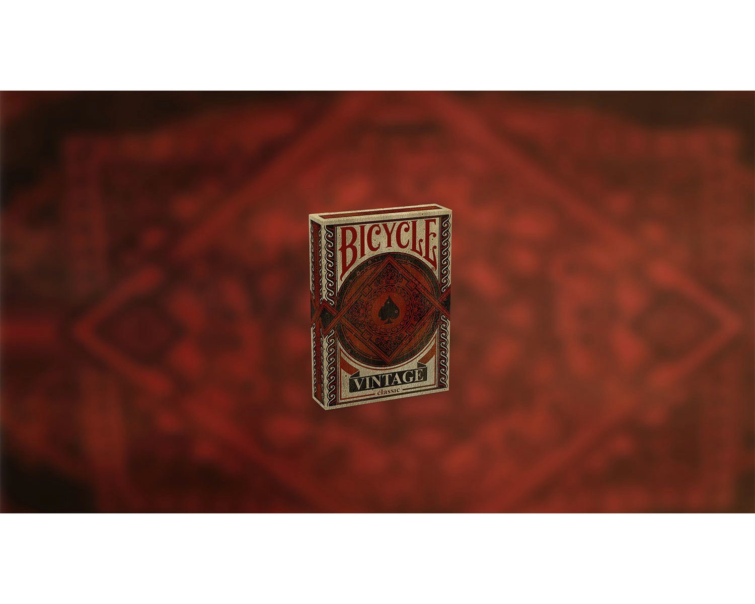 Cartamundi Spiel Bicycle Kartendeck - Vintage, Kartenspiel, mit einzigartigem Air-Cushion®-Finish