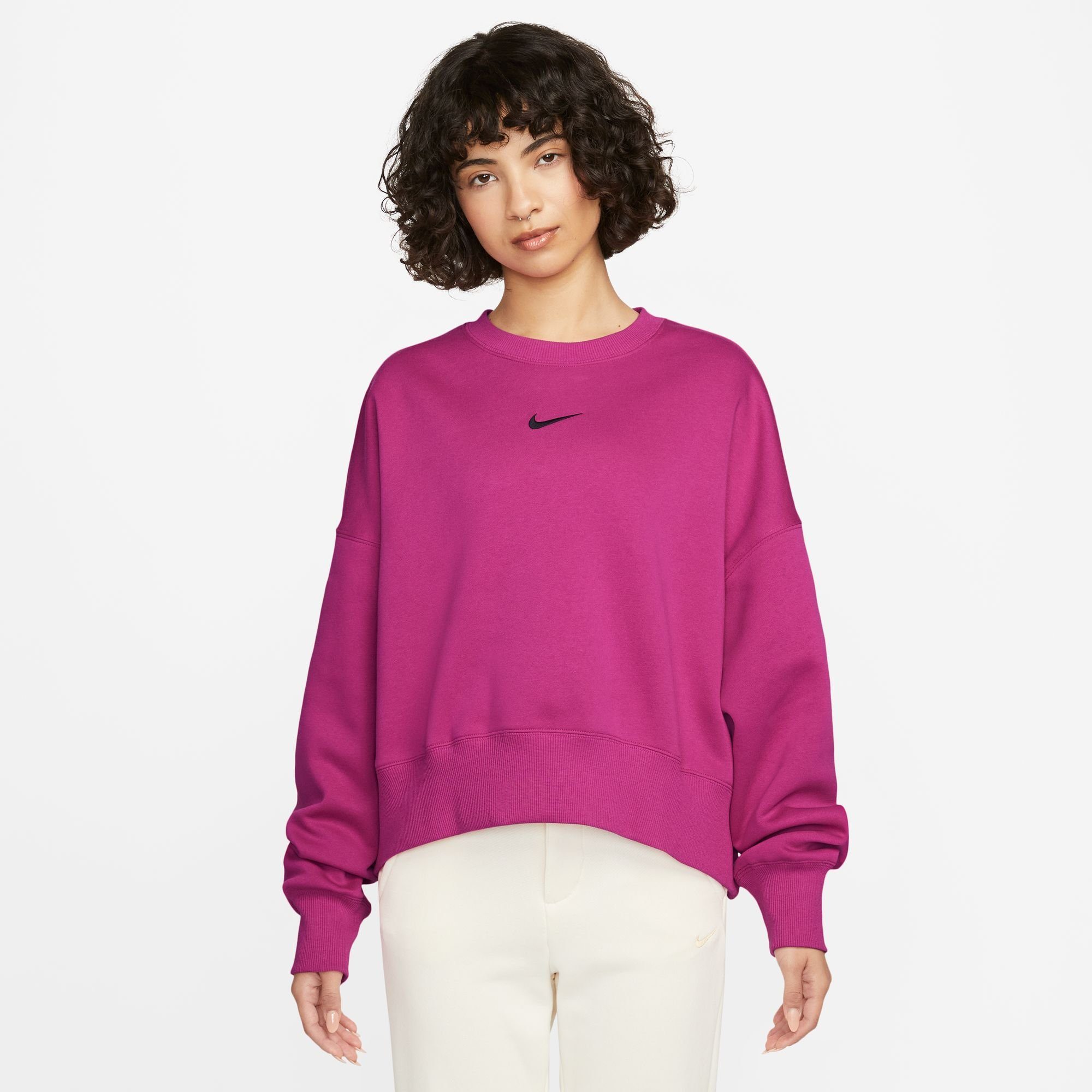 Nike Sportswear Sweatshirt PHOENIX FLEECE WOMEN'S OVER-OVERSIZED CREWNECK SWEATSHIRT