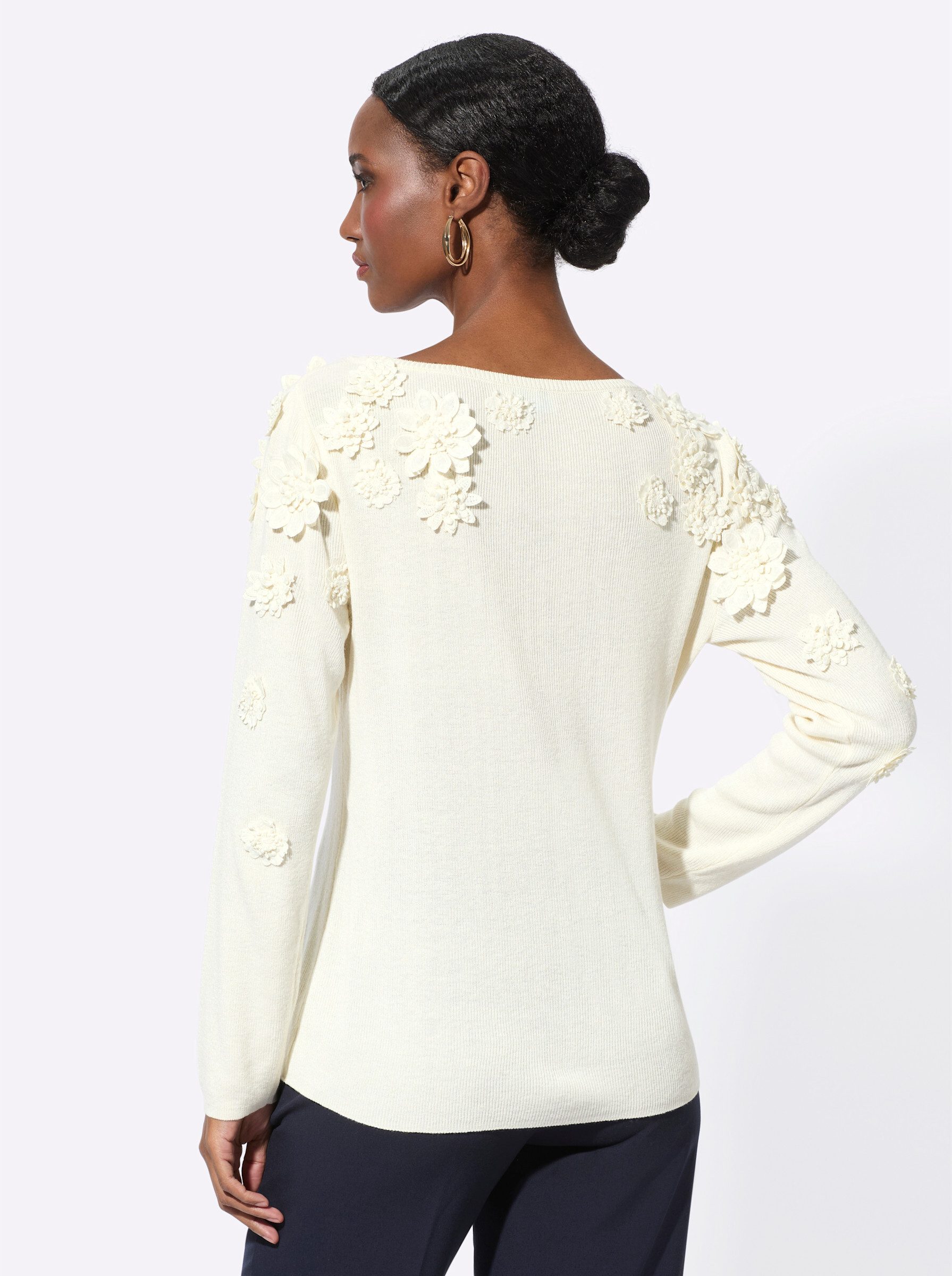 creation L Strickpullover Langarm-Pullover günstig online kaufen