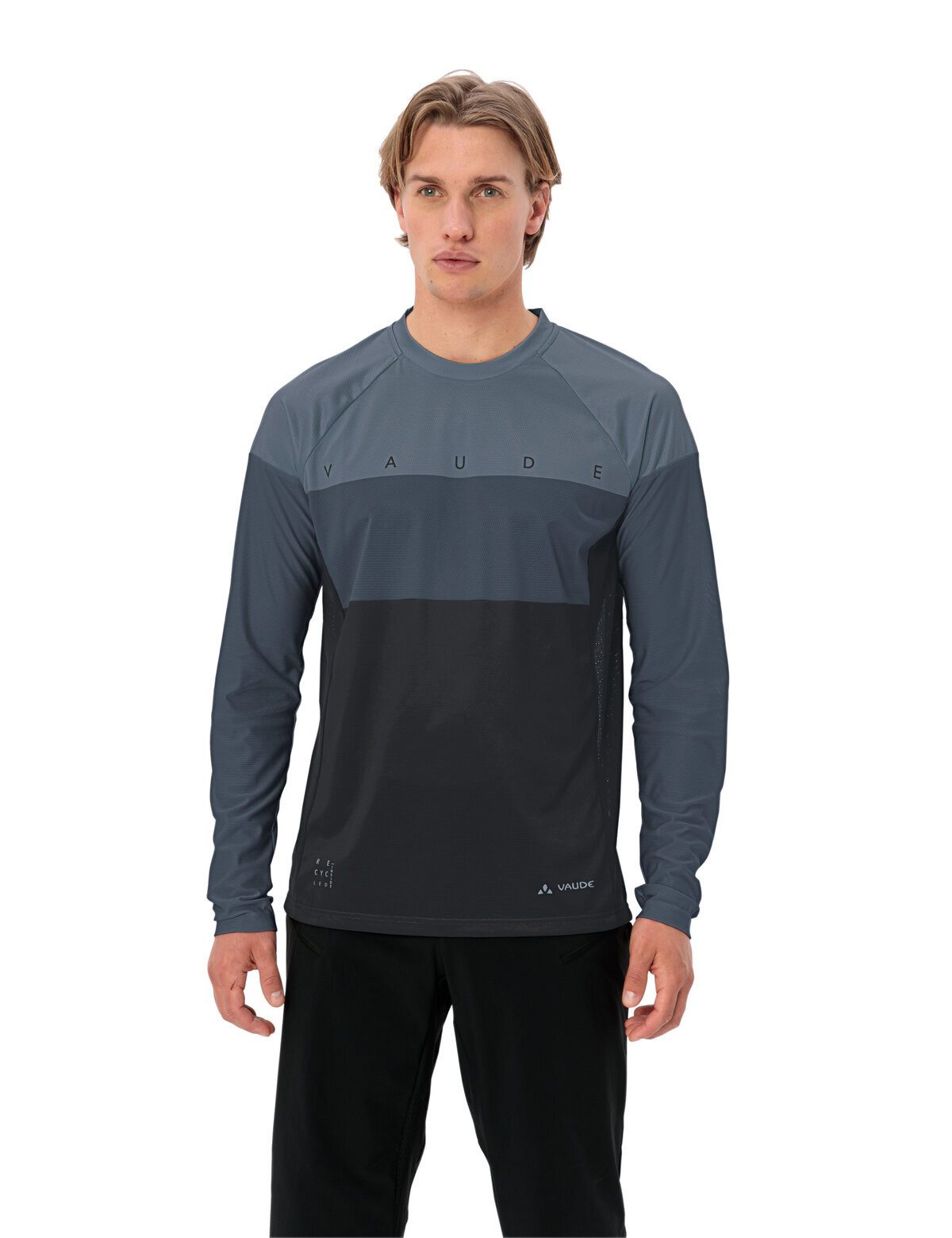 VAUDE T-Shirt Men's Moab LS T-Shirt VI (1-tlg) atmungsaktives und schnelltrocknendes Radshirt