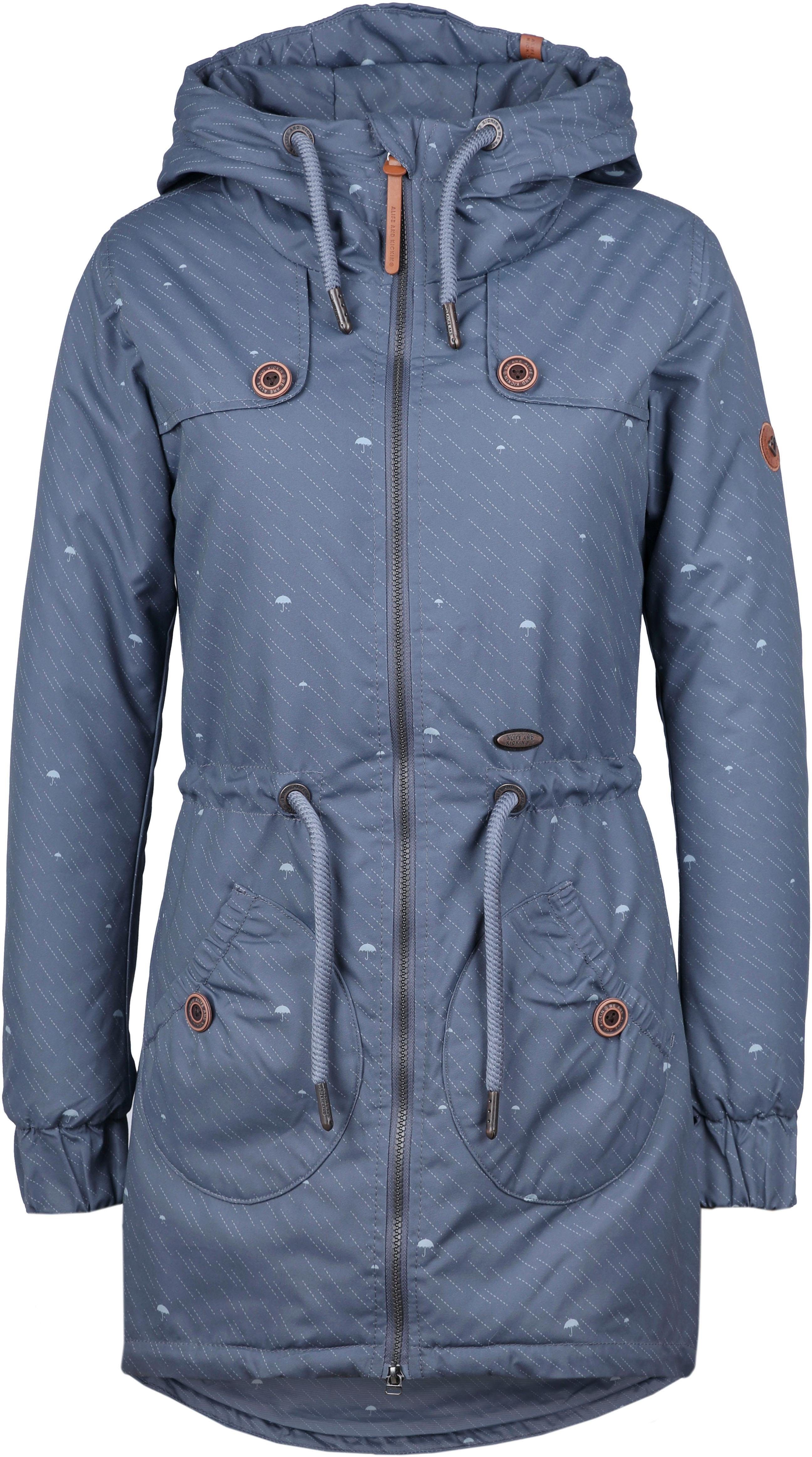 alife and kickin damen winter jacke charlotte